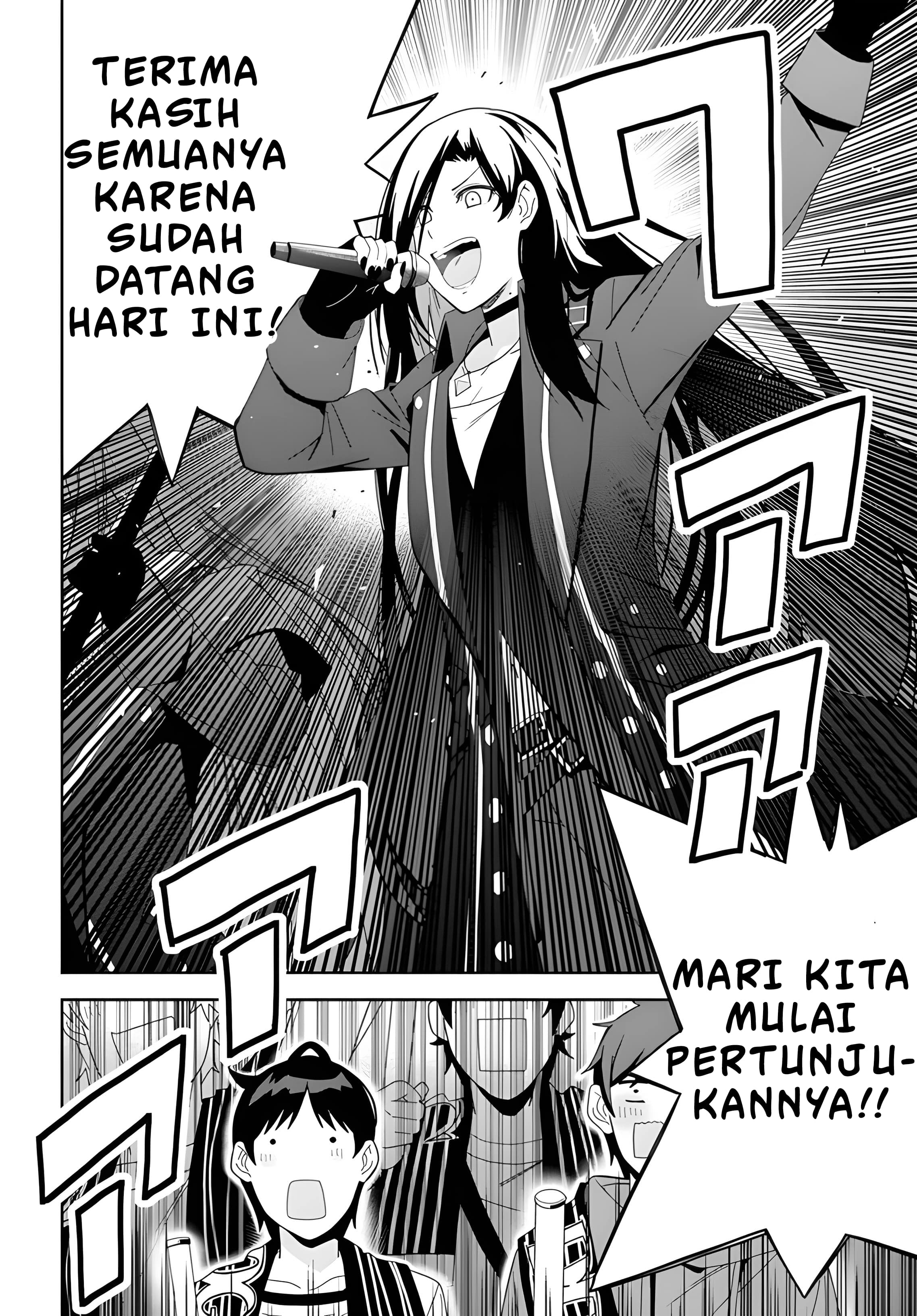 Classmate no Moto Idol ga, Tonikaku Kyodou Fushin nan desu. Chapter 2 - halaman 12