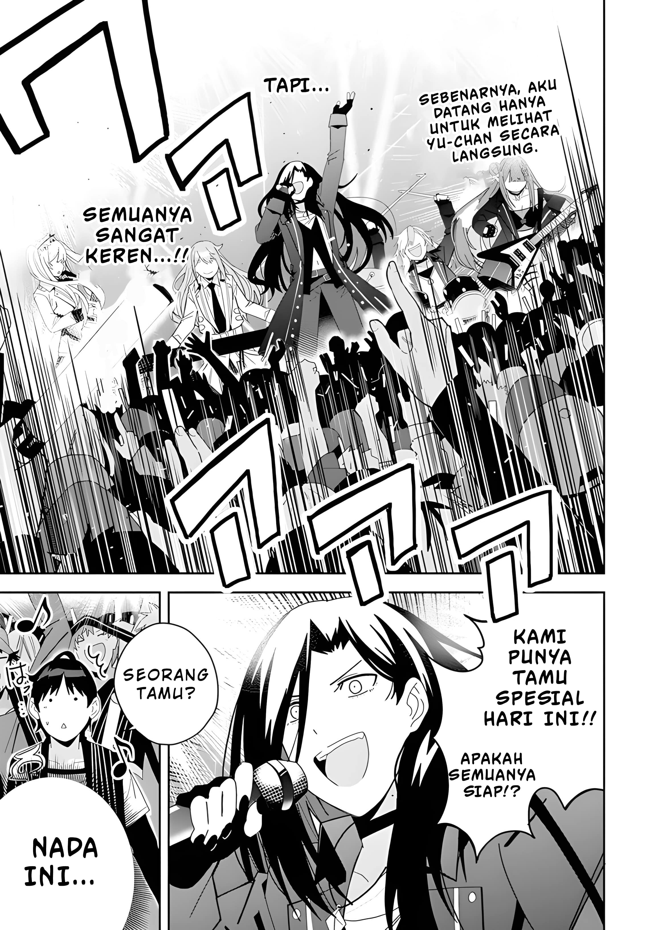 Classmate no Moto Idol ga, Tonikaku Kyodou Fushin nan desu. Chapter 2 - halaman 15