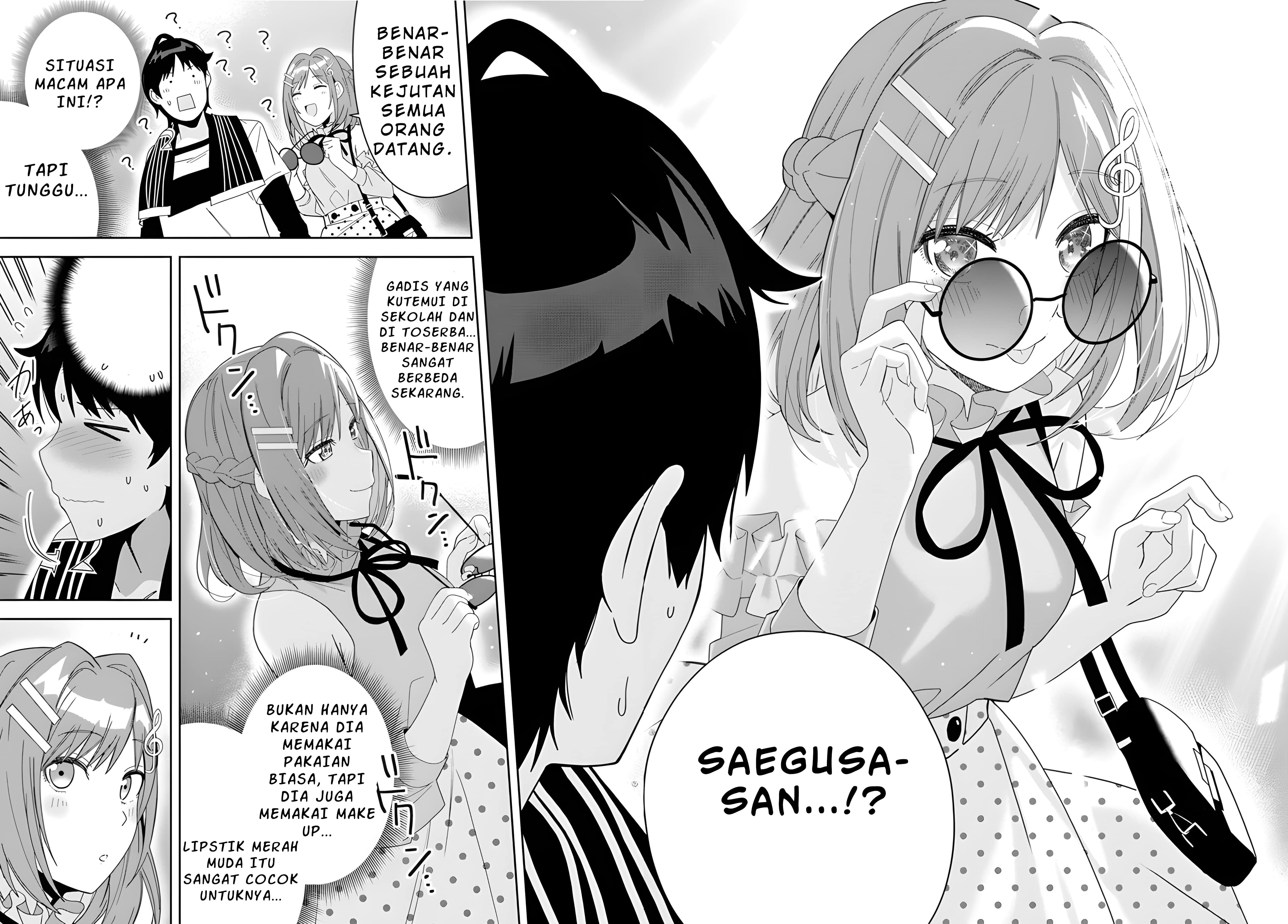 Classmate no Moto Idol ga, Tonikaku Kyodou Fushin nan desu. Chapter 2 - halaman 17