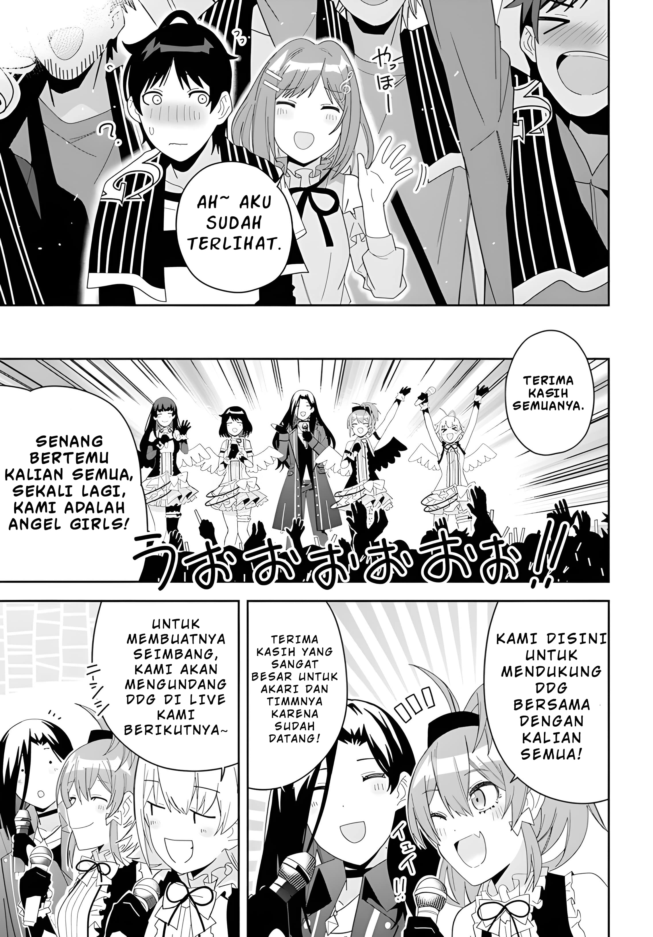Classmate no Moto Idol ga, Tonikaku Kyodou Fushin nan desu. Chapter 2 - halaman 19