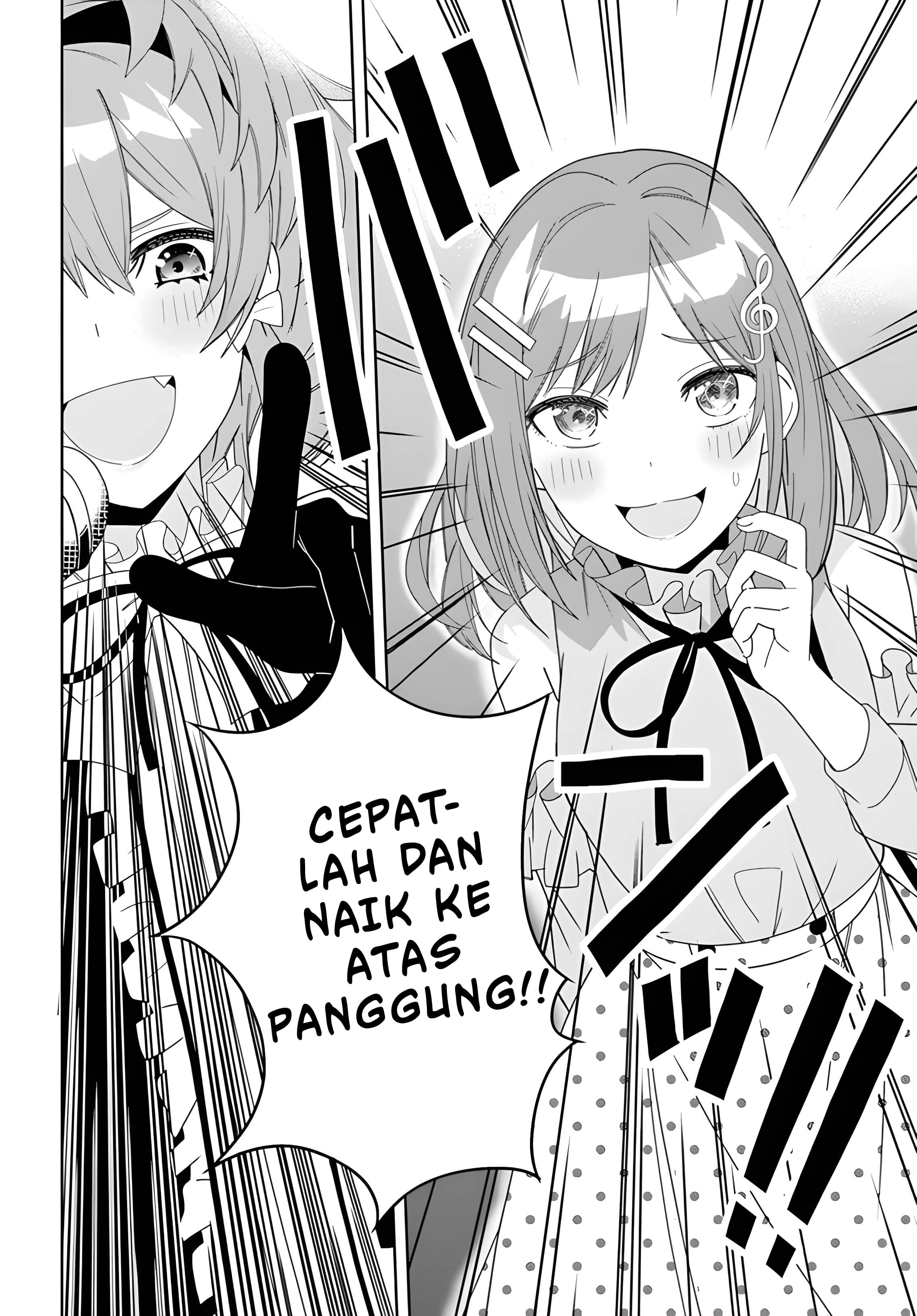 Classmate no Moto Idol ga, Tonikaku Kyodou Fushin nan desu. Chapter 2 - halaman 22