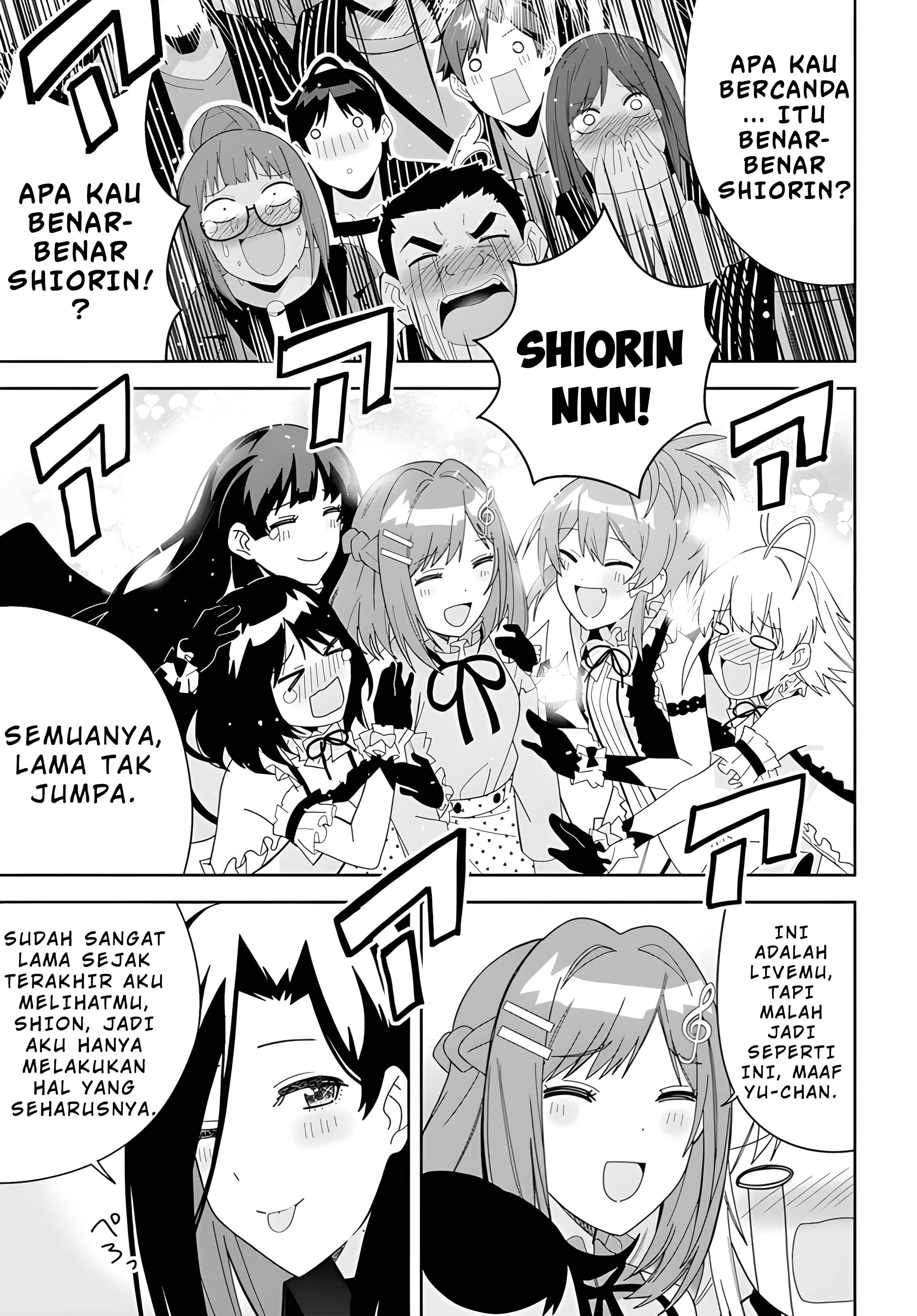 Classmate no Moto Idol ga, Tonikaku Kyodou Fushin nan desu. Chapter 2 - halaman 25