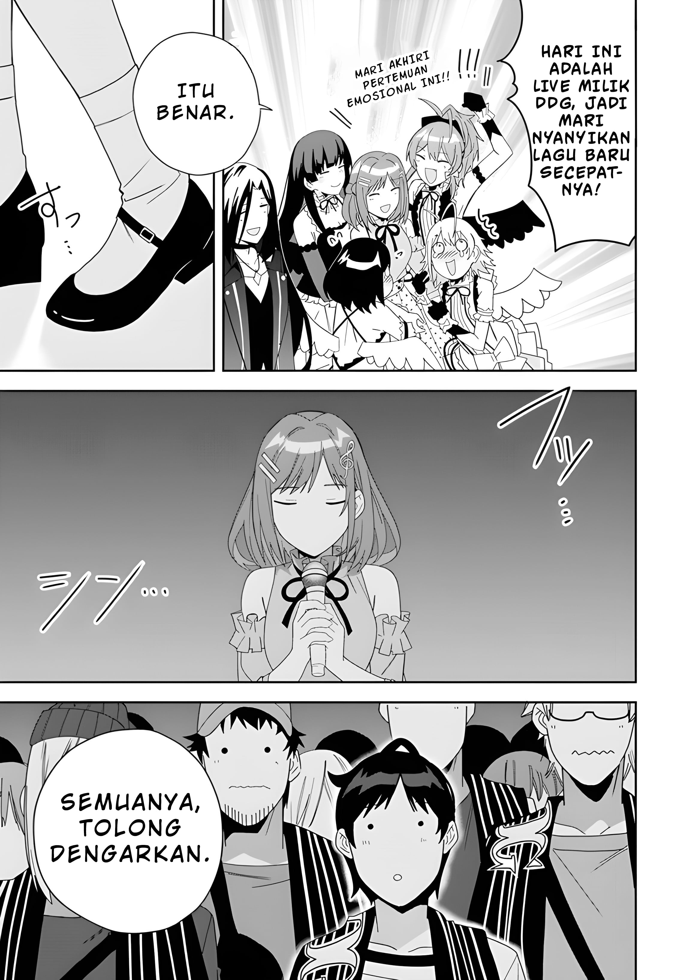 Classmate no Moto Idol ga, Tonikaku Kyodou Fushin nan desu. Chapter 2 - halaman 27