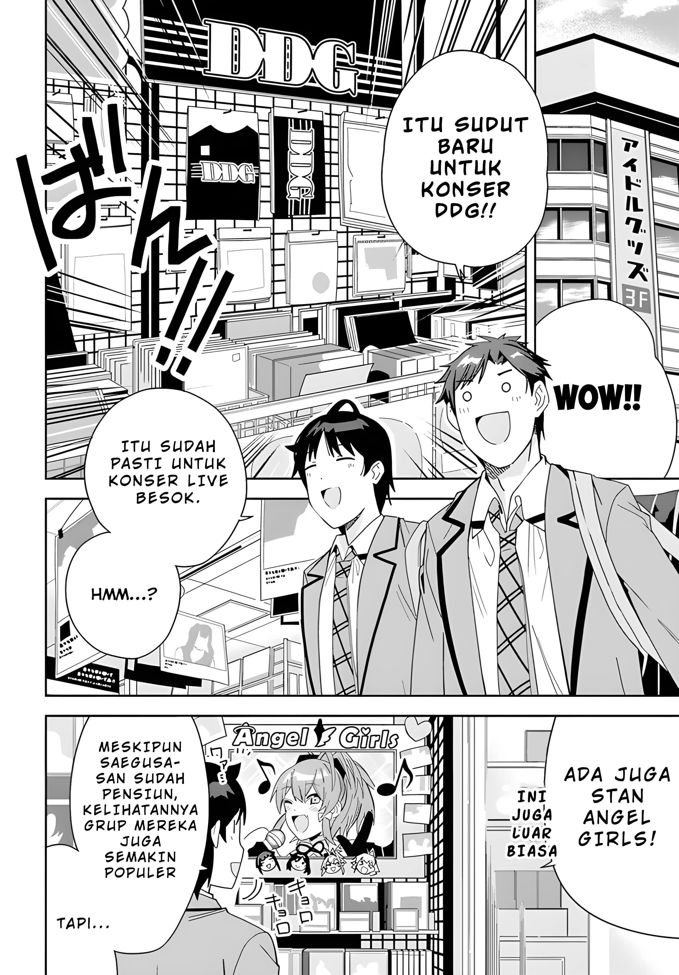 Classmate no Moto Idol ga, Tonikaku Kyodou Fushin nan desu. Chapter 2 - halaman 3