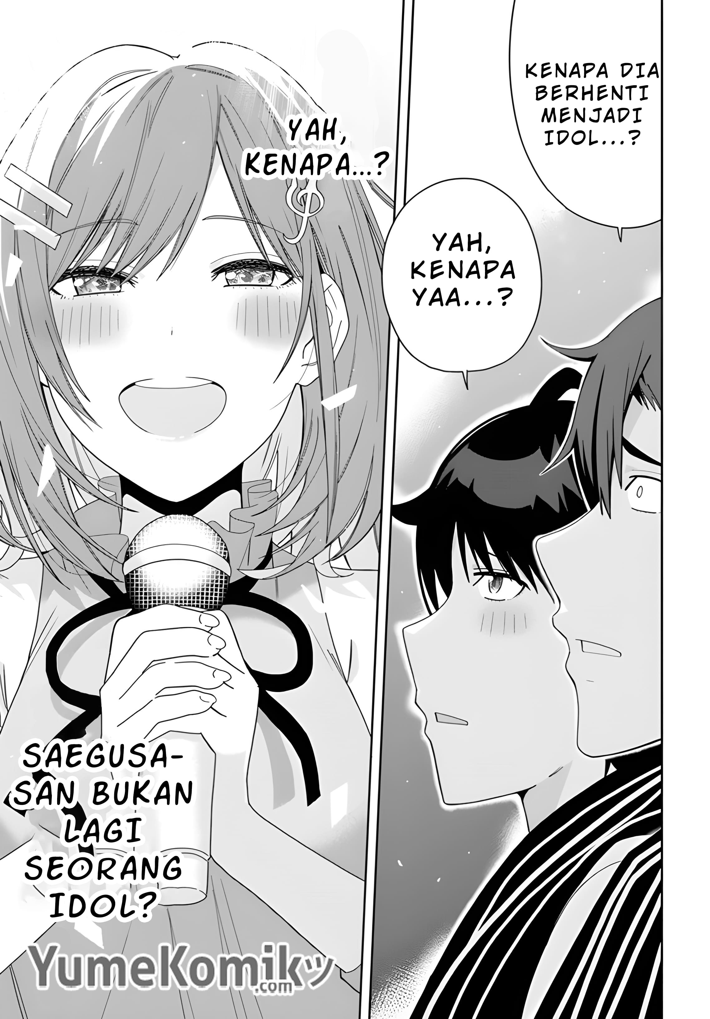 Classmate no Moto Idol ga, Tonikaku Kyodou Fushin nan desu. Chapter 2 - halaman 30
