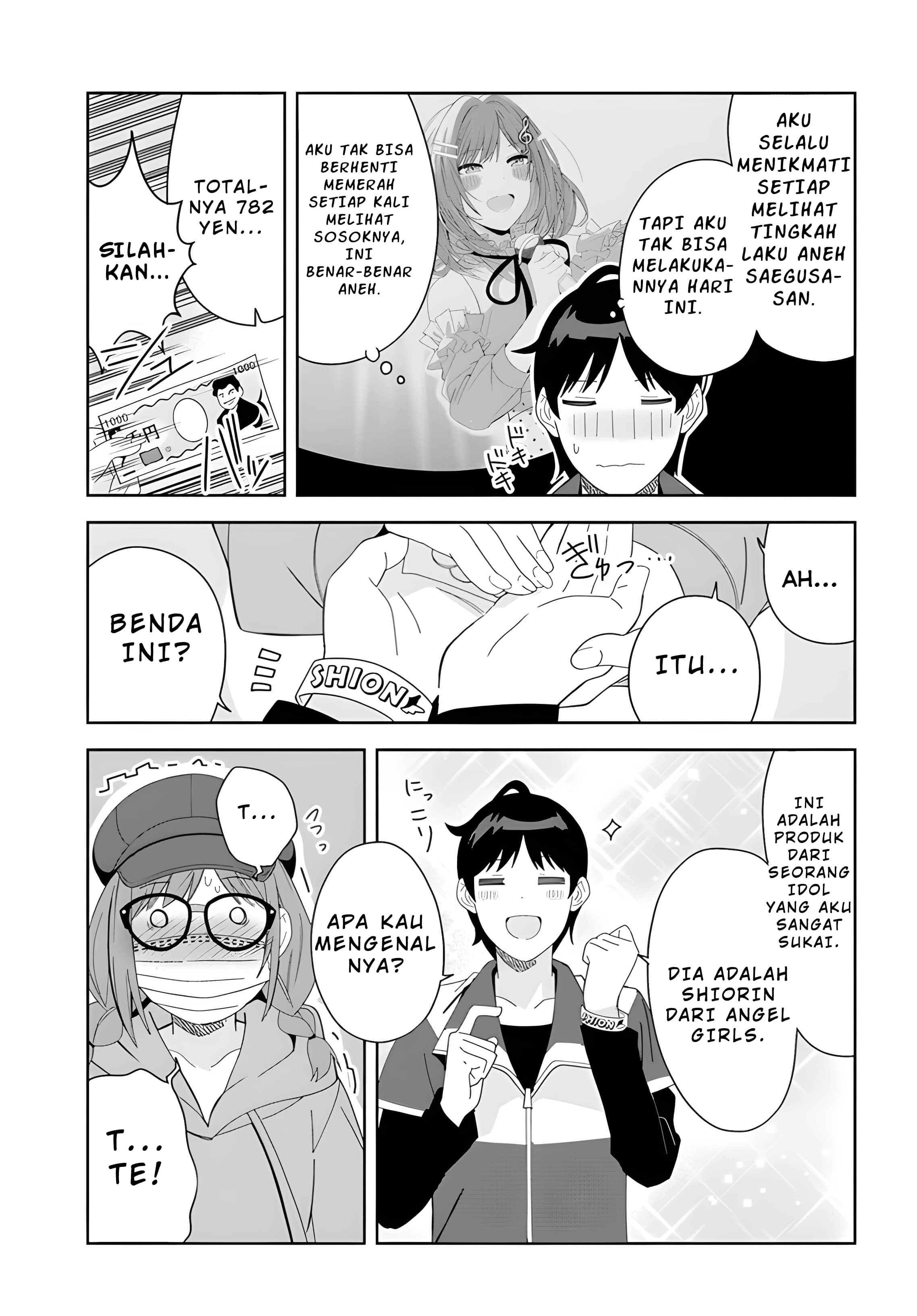 Classmate no Moto Idol ga, Tonikaku Kyodou Fushin nan desu. Chapter 2 - halaman 32