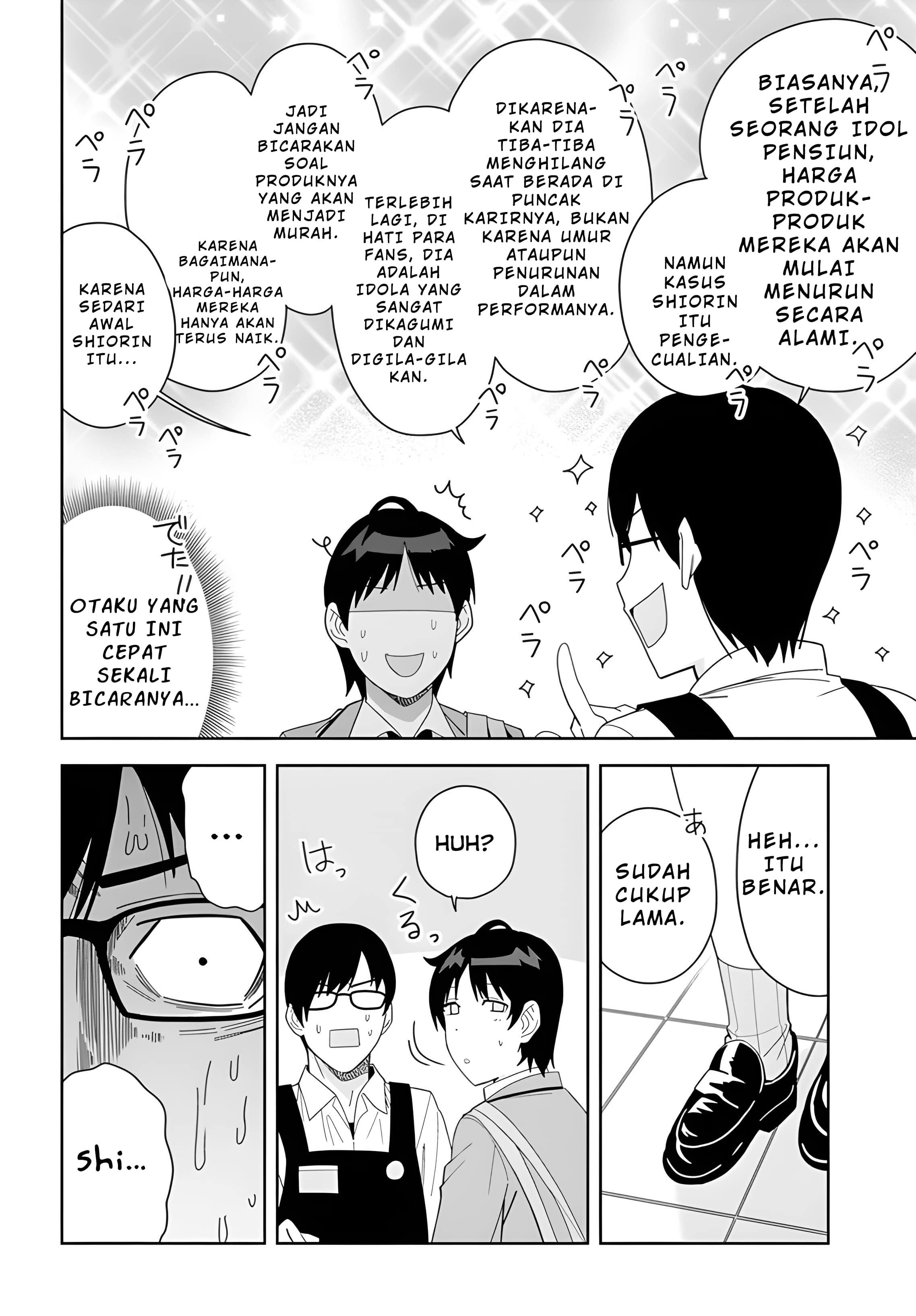 Classmate no Moto Idol ga, Tonikaku Kyodou Fushin nan desu. Chapter 2 - halaman 5