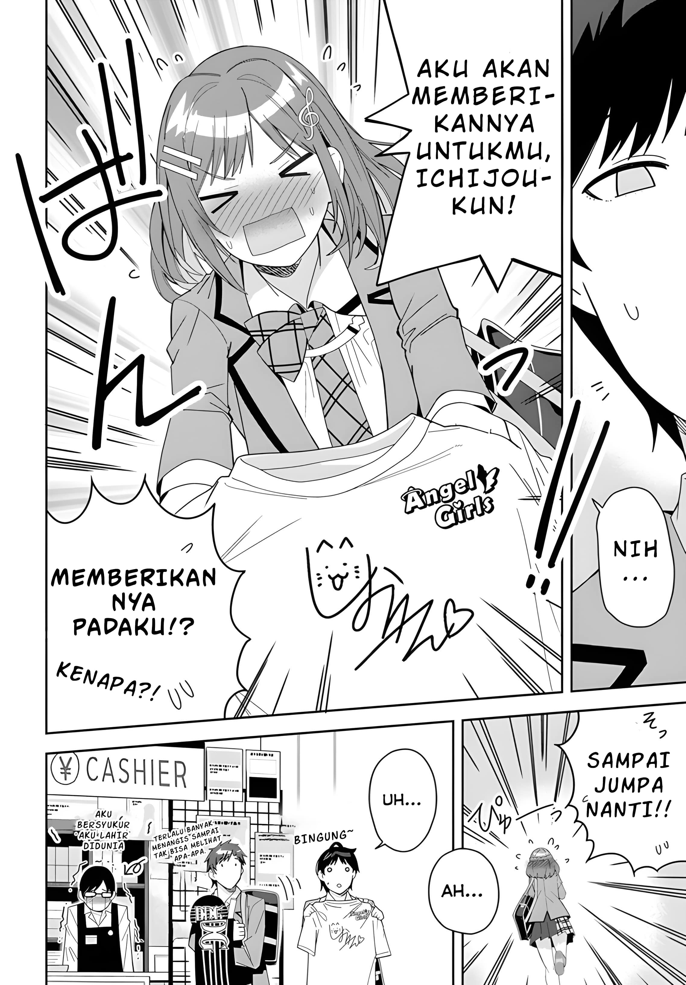 Classmate no Moto Idol ga, Tonikaku Kyodou Fushin nan desu. Chapter 2 - halaman 8