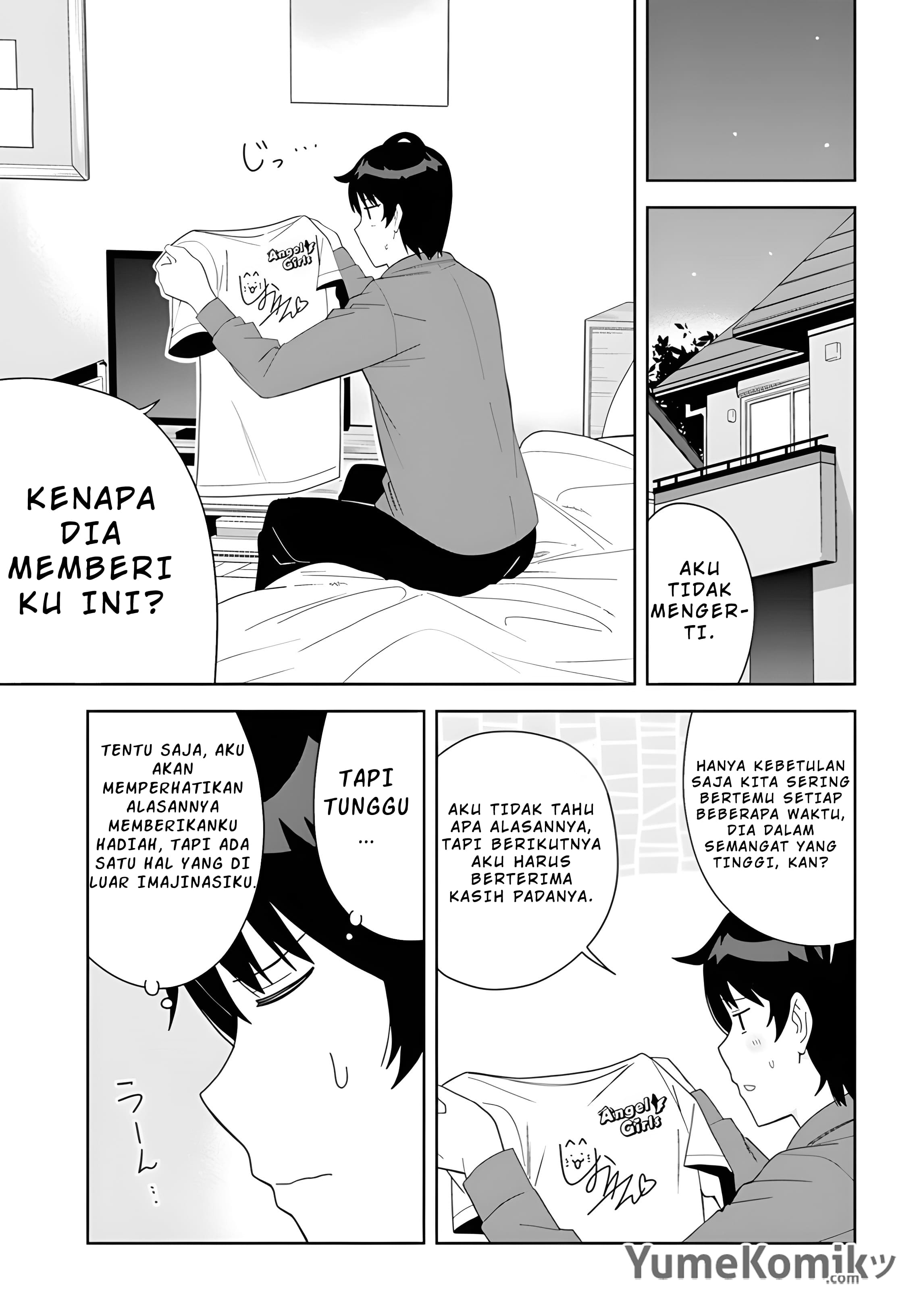 Classmate no Moto Idol ga, Tonikaku Kyodou Fushin nan desu. Chapter 2 - halaman 9