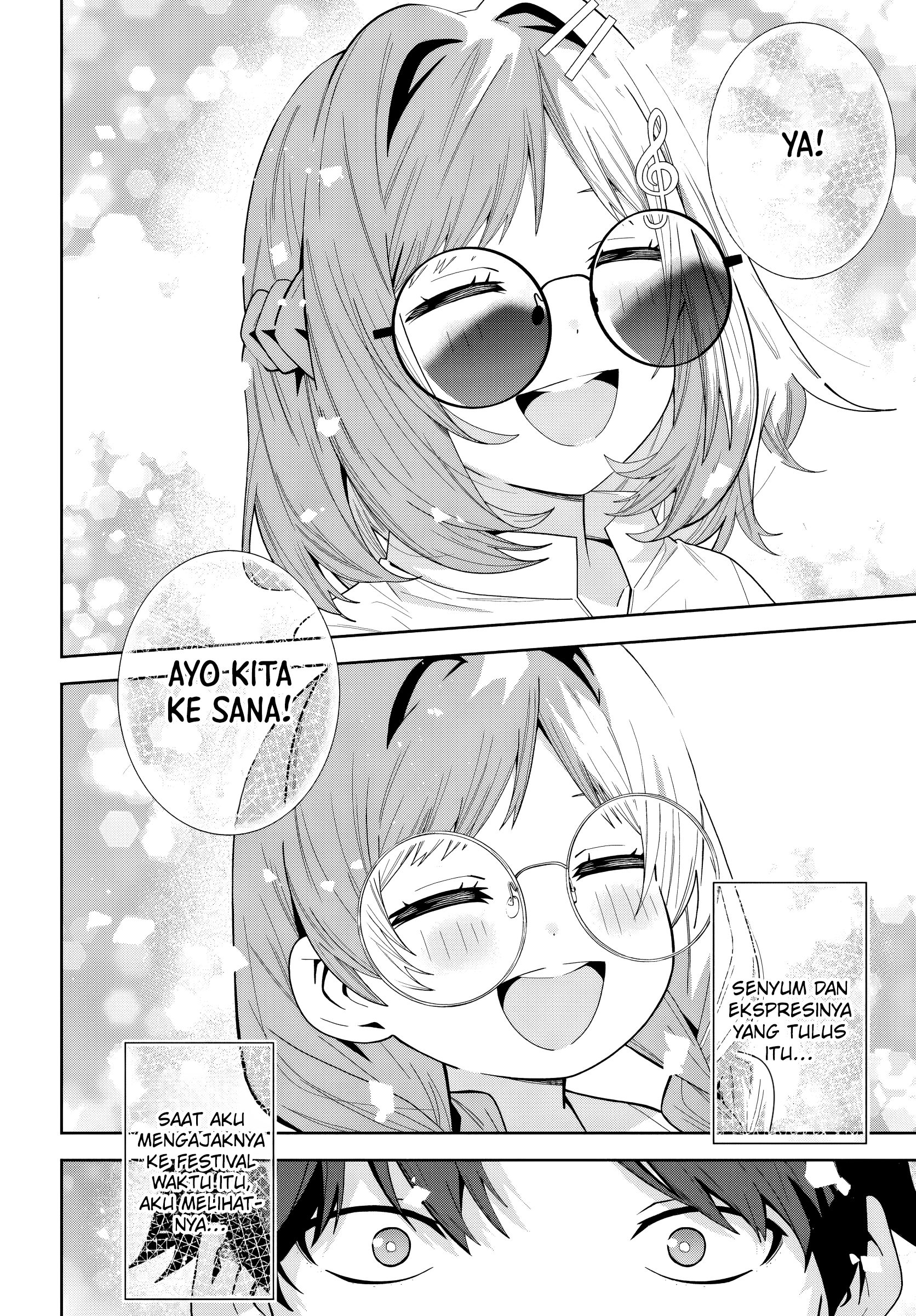 Classmate no Moto Idol ga, Tonikaku Kyodou Fushin nan desu. Chapter 20 - halaman 14