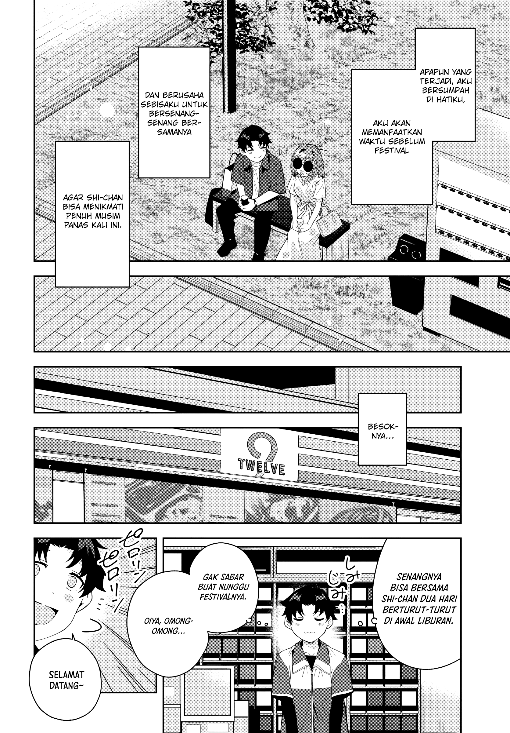 Classmate no Moto Idol ga, Tonikaku Kyodou Fushin nan desu. Chapter 20 - halaman 16