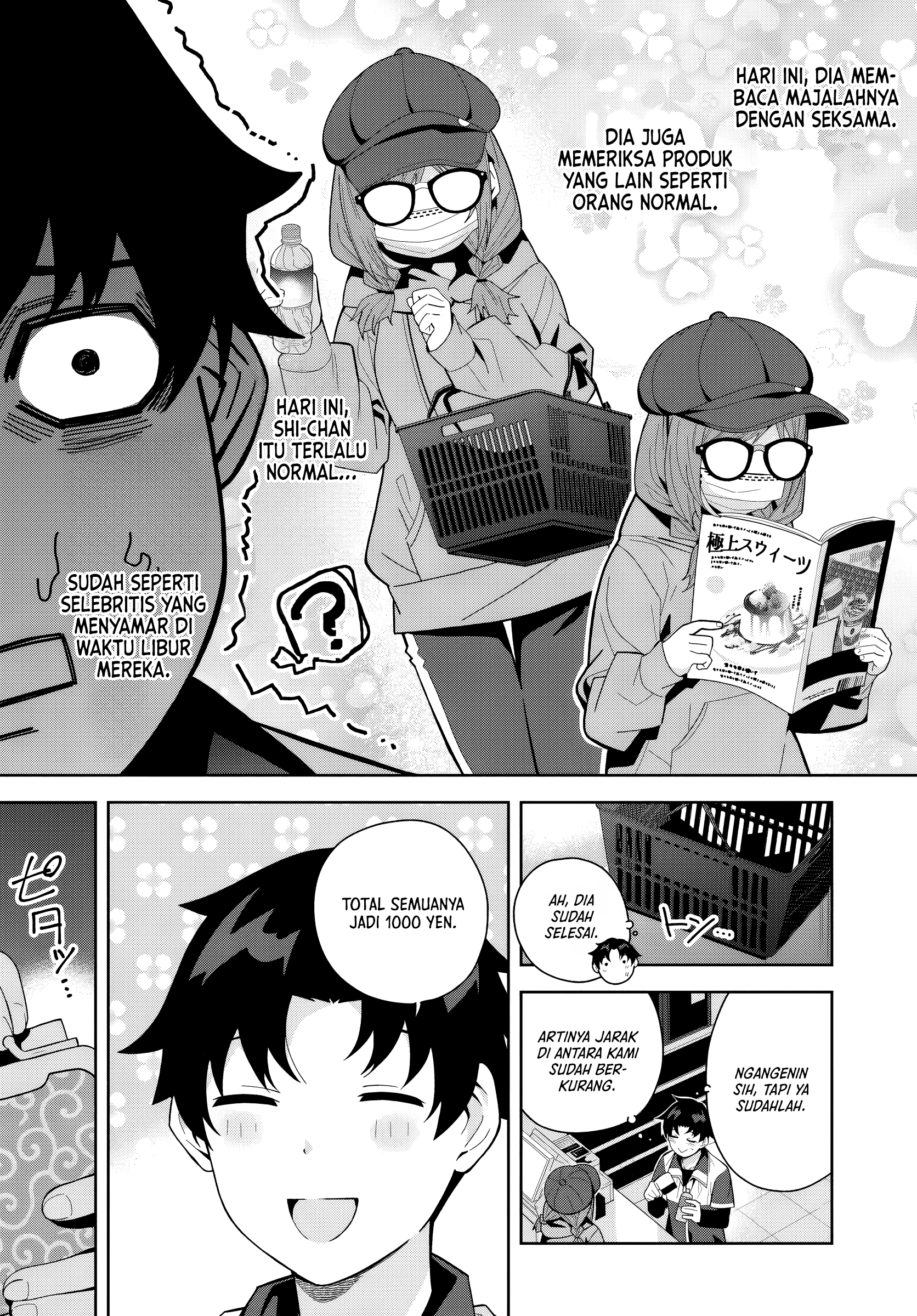 Classmate no Moto Idol ga, Tonikaku Kyodou Fushin nan desu. Chapter 20 - halaman 19