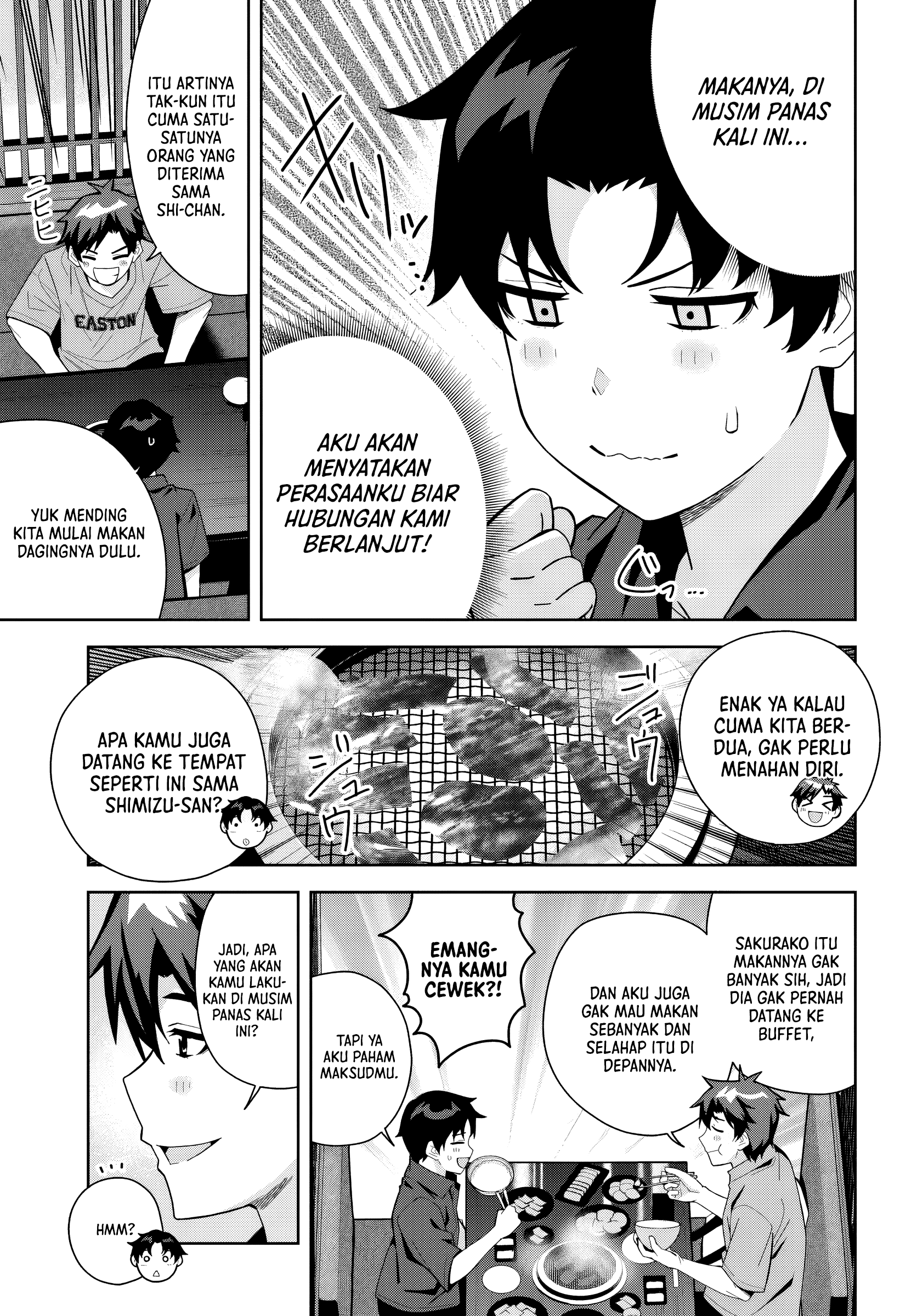 Classmate no Moto Idol ga, Tonikaku Kyodou Fushin nan desu. Chapter 20 - halaman 25