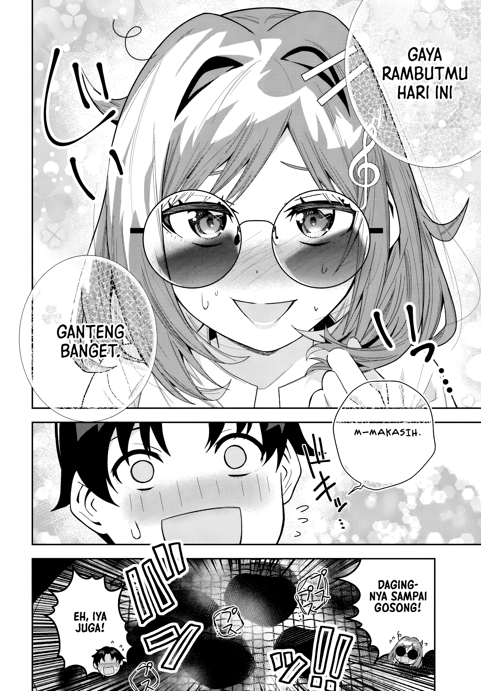 Classmate no Moto Idol ga, Tonikaku Kyodou Fushin nan desu. Chapter 20 - halaman 8