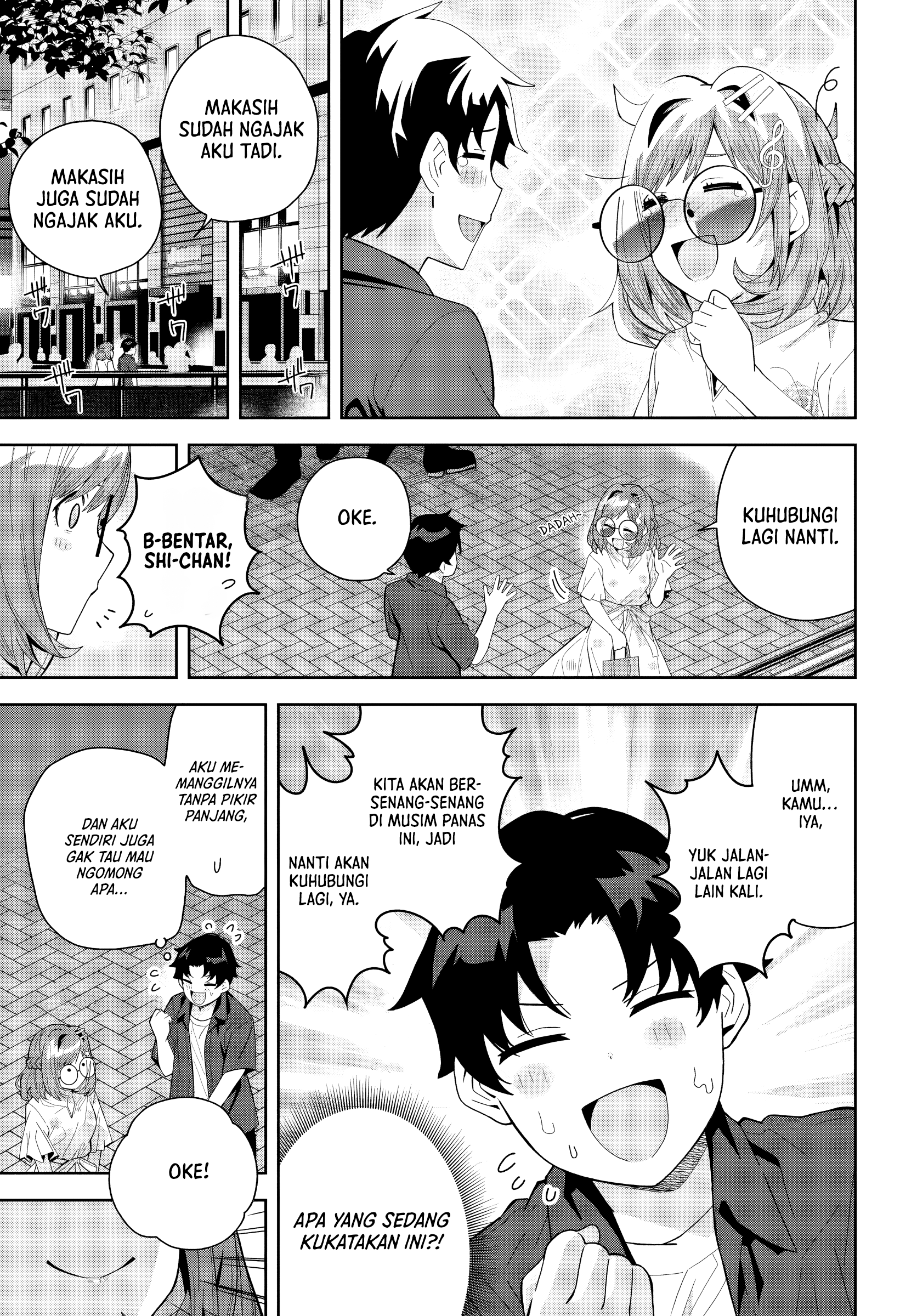 Classmate no Moto Idol ga, Tonikaku Kyodou Fushin nan desu. Chapter 20 - halaman 9
