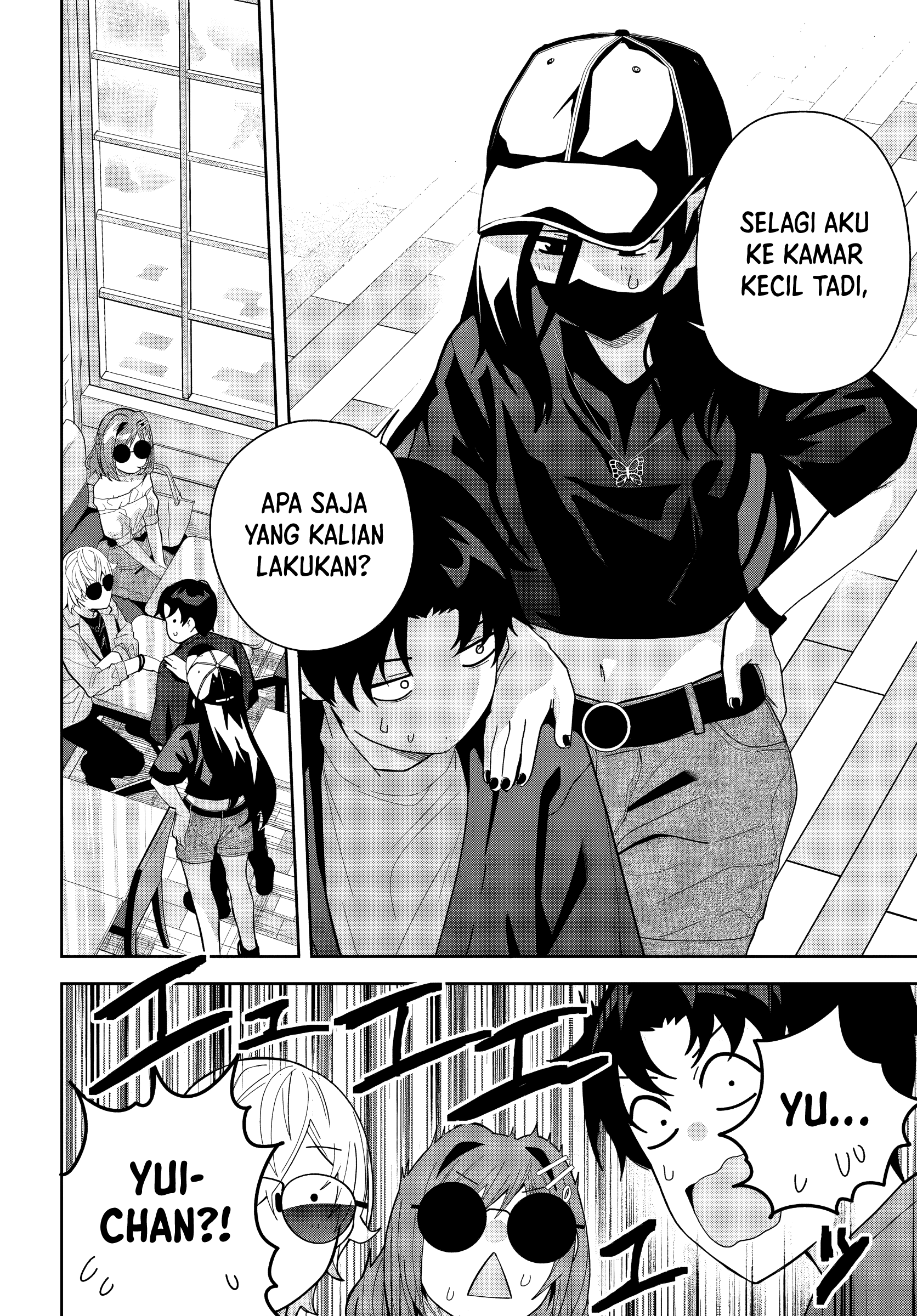 Classmate no Moto Idol ga, Tonikaku Kyodou Fushin nan desu. Chapter 21 - halaman 12
