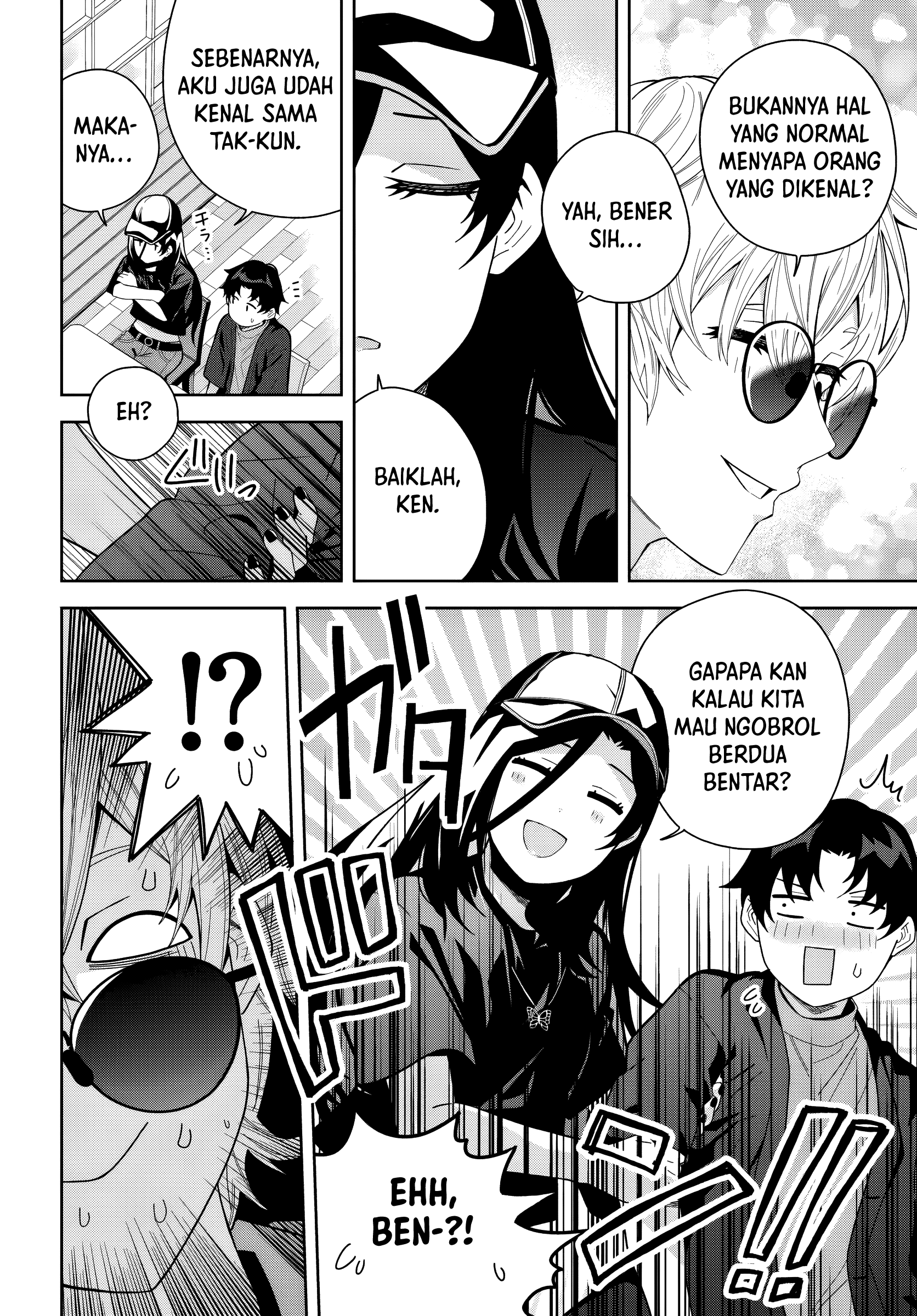 Classmate no Moto Idol ga, Tonikaku Kyodou Fushin nan desu. Chapter 21 - halaman 14