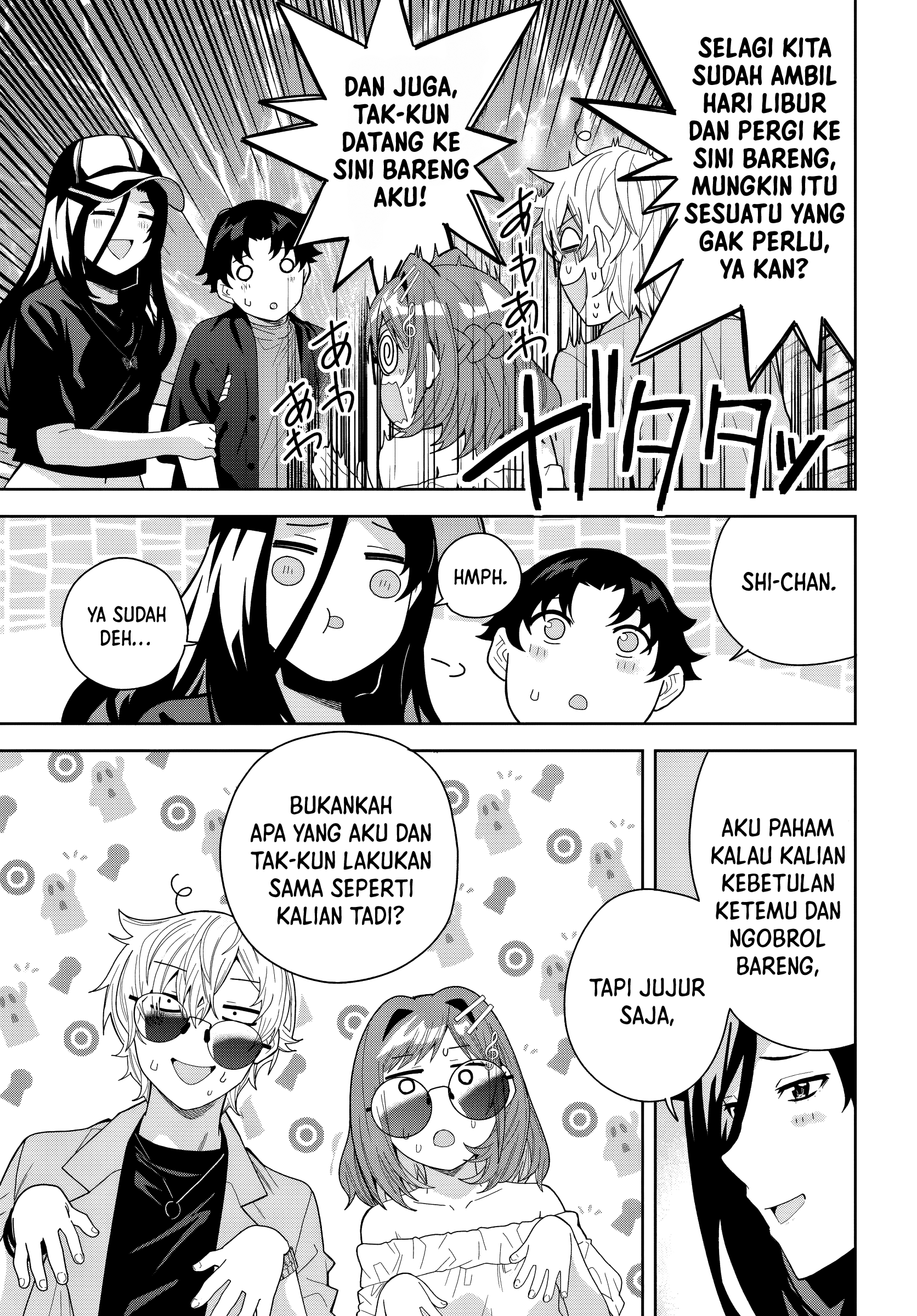 Classmate no Moto Idol ga, Tonikaku Kyodou Fushin nan desu. Chapter 21 - halaman 15