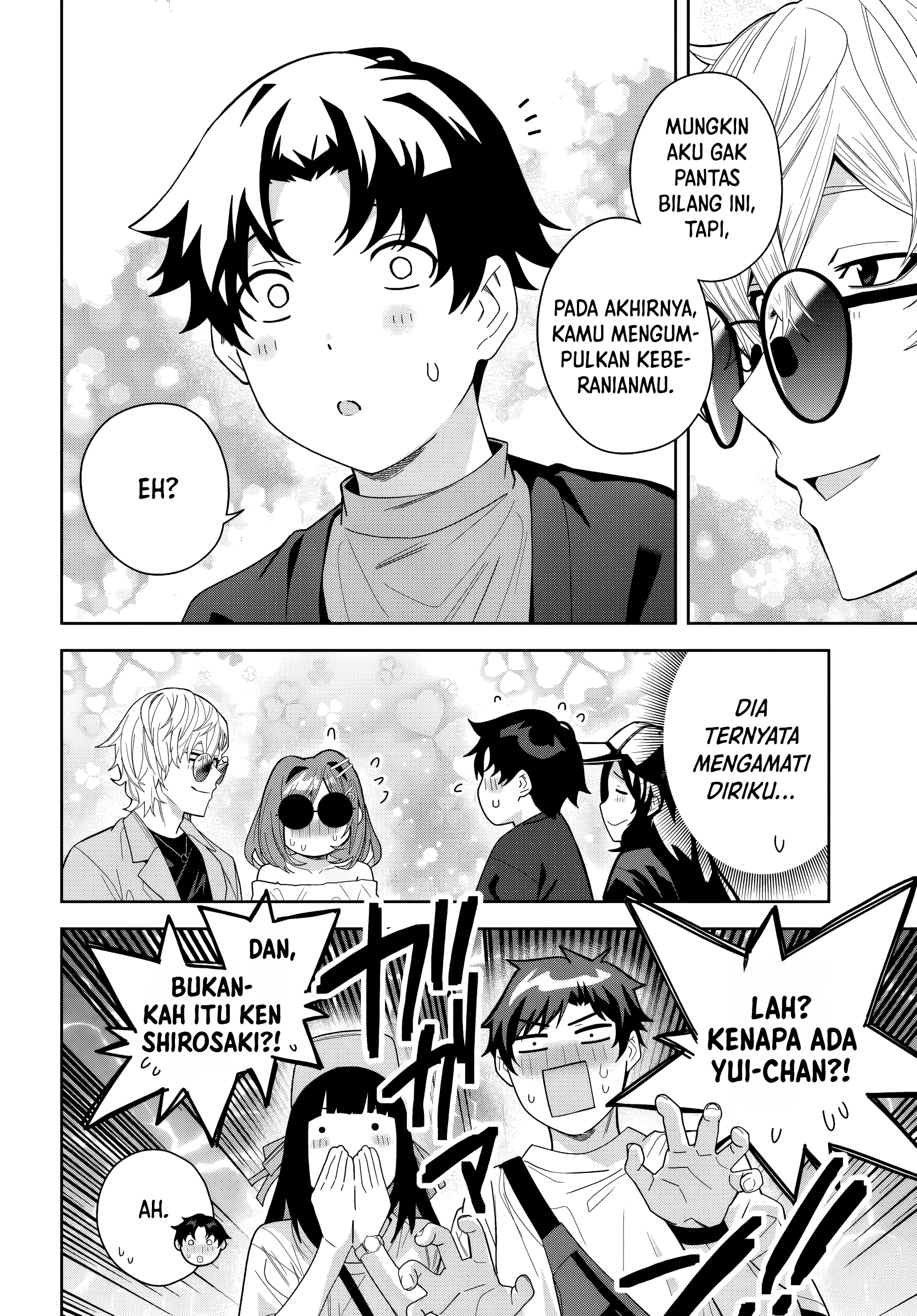 Classmate no Moto Idol ga, Tonikaku Kyodou Fushin nan desu. Chapter 21 - halaman 18