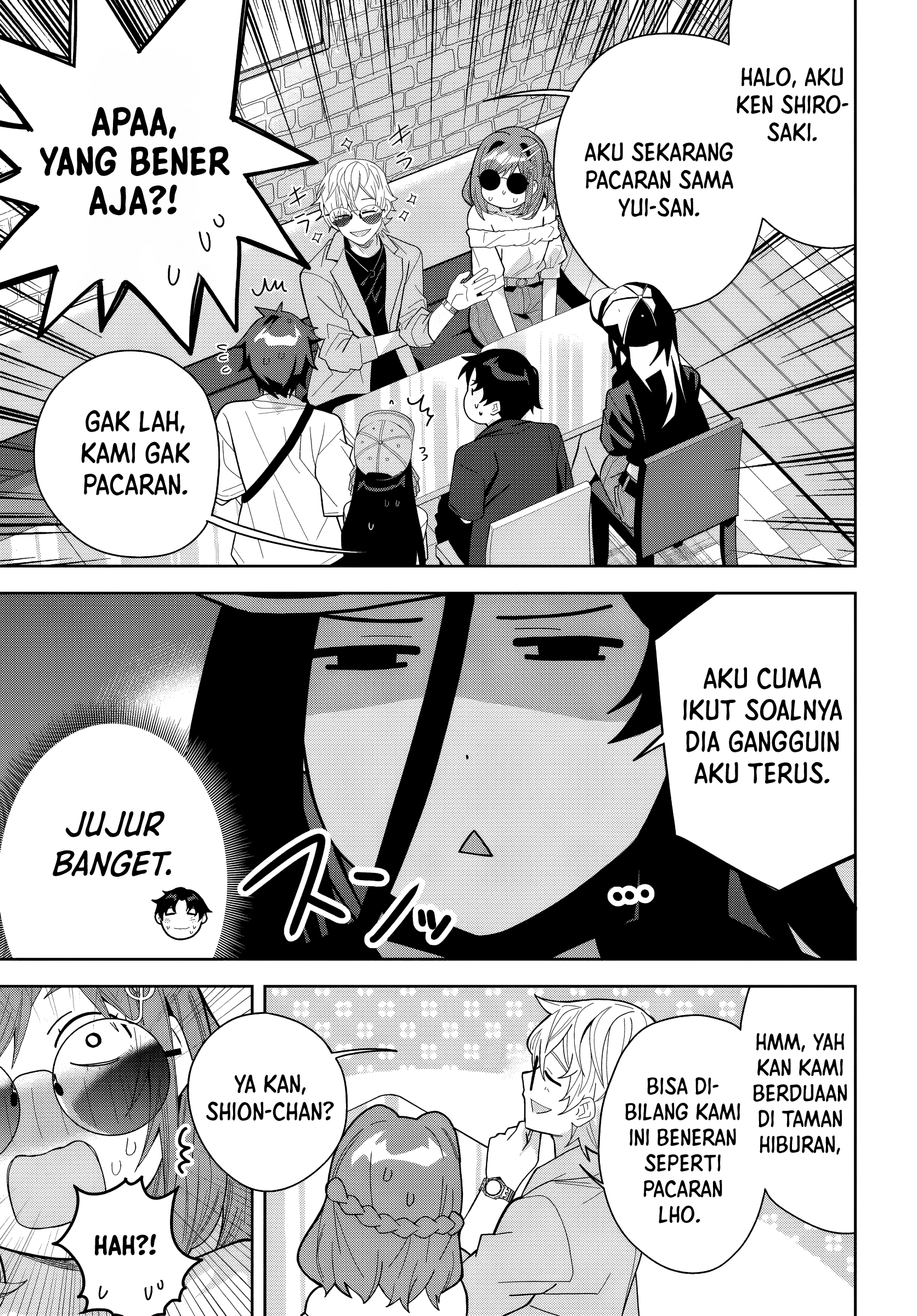 Classmate no Moto Idol ga, Tonikaku Kyodou Fushin nan desu. Chapter 21 - halaman 19