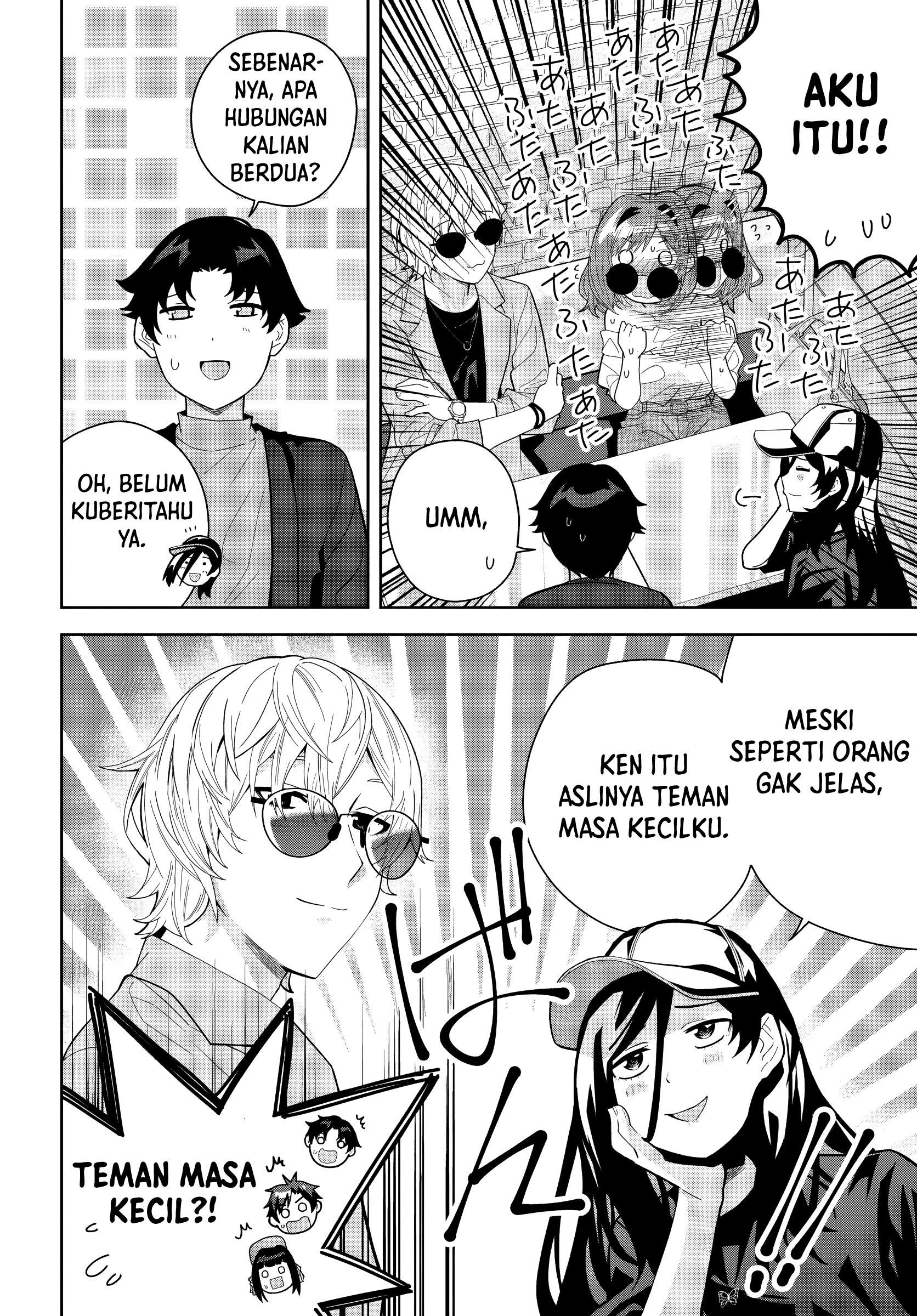 Classmate no Moto Idol ga, Tonikaku Kyodou Fushin nan desu. Chapter 21 - halaman 20