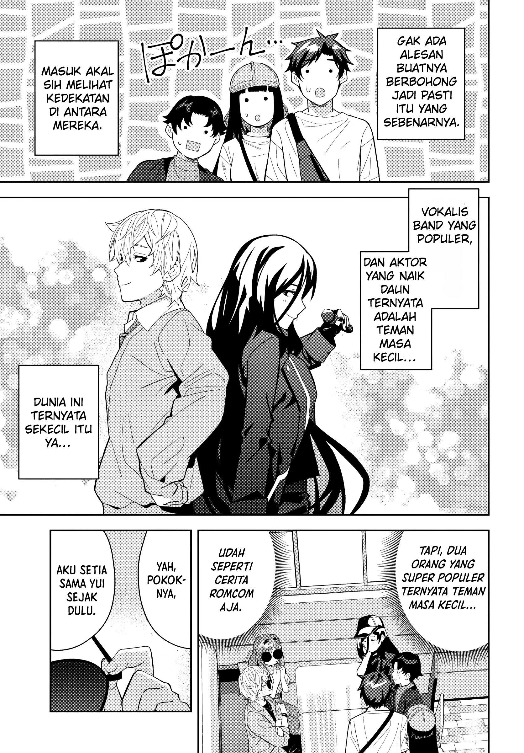 Classmate no Moto Idol ga, Tonikaku Kyodou Fushin nan desu. Chapter 21 - halaman 21