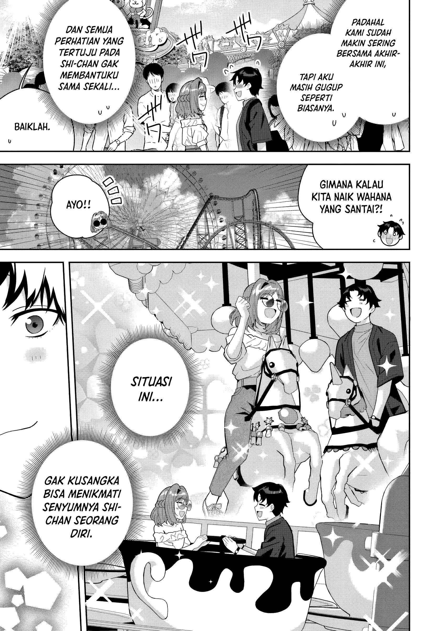 Classmate no Moto Idol ga, Tonikaku Kyodou Fushin nan desu. Chapter 21 - halaman 5