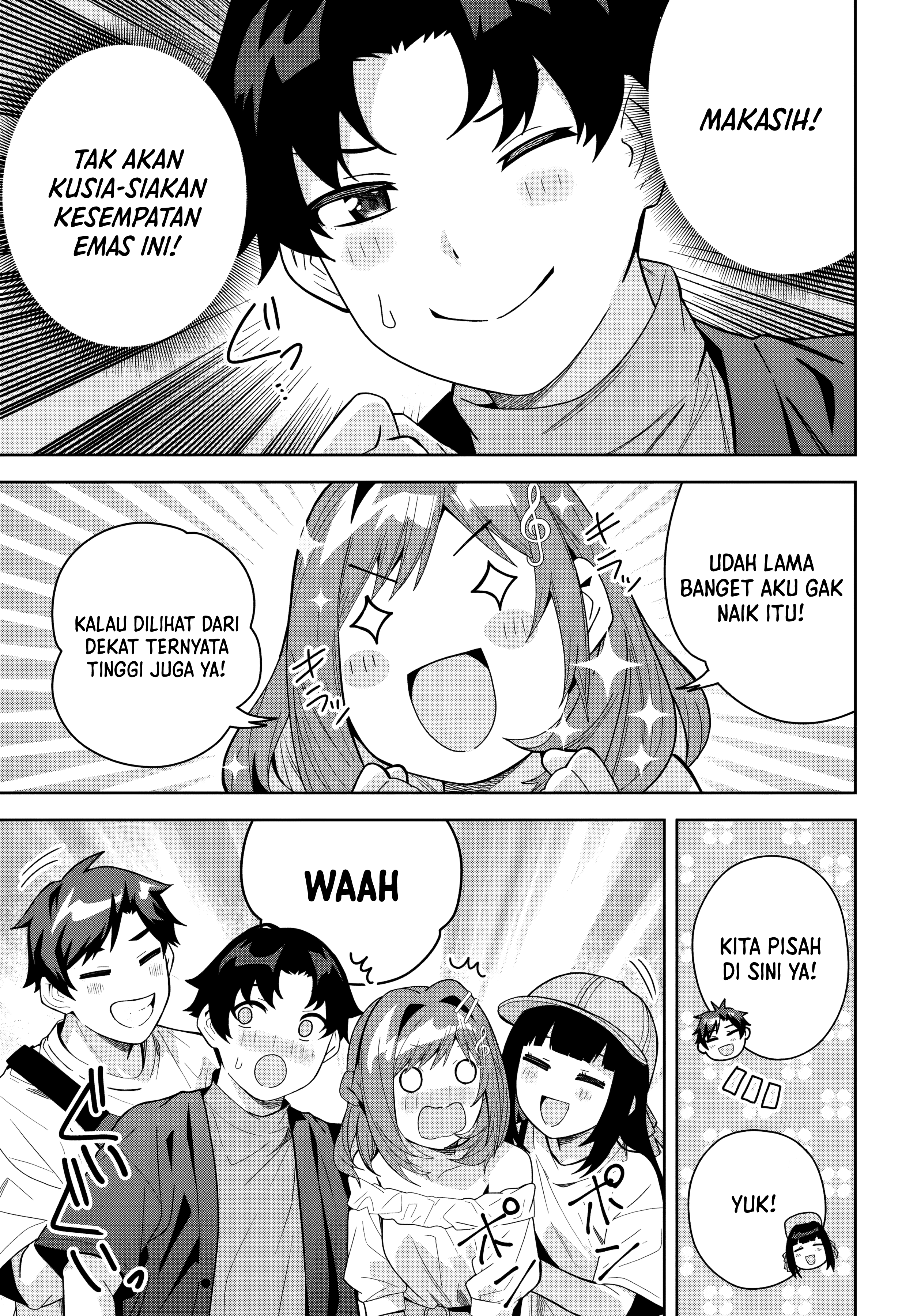 Classmate no Moto Idol ga, Tonikaku Kyodou Fushin nan desu. Chapter 22 - halaman 13