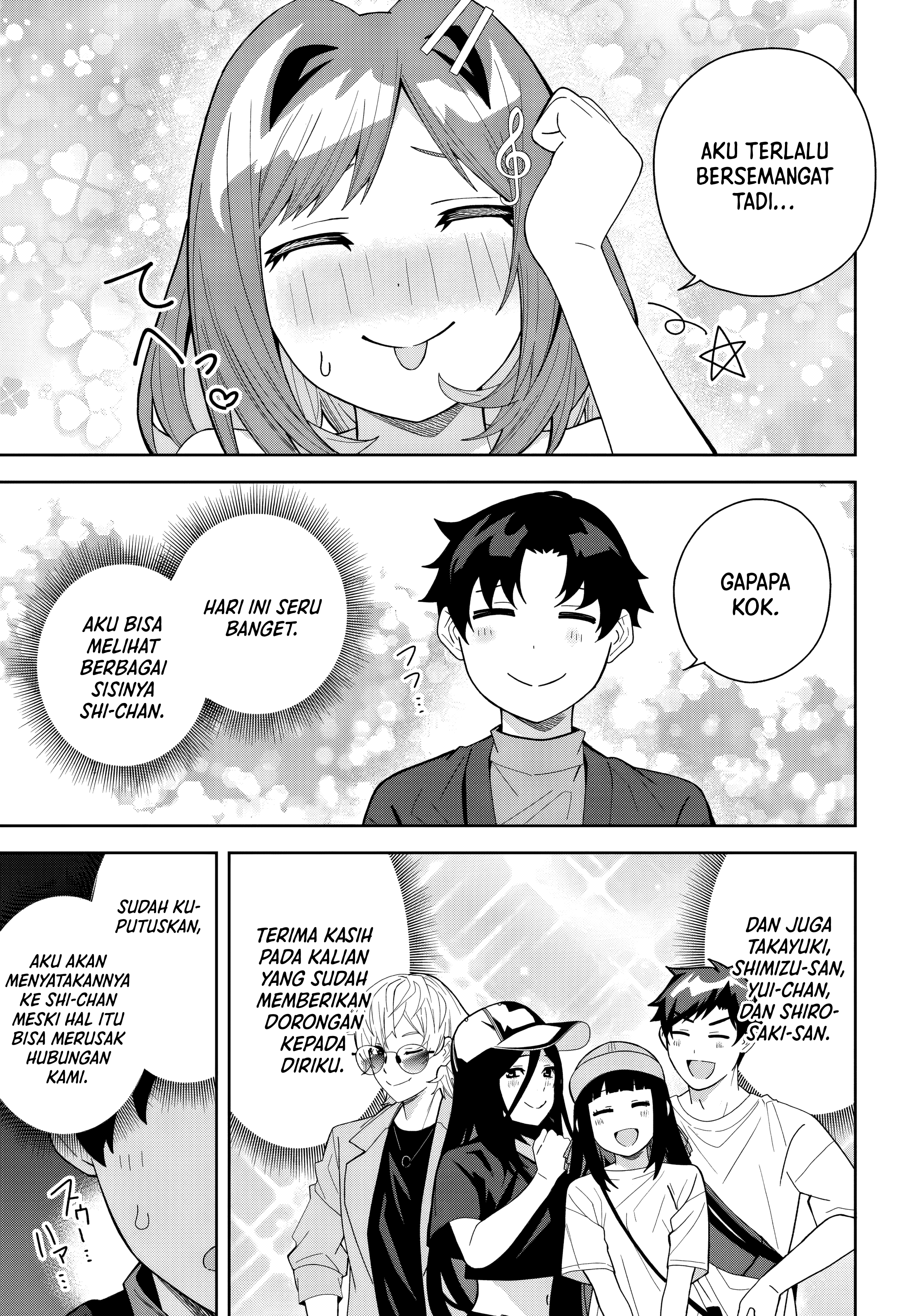 Classmate no Moto Idol ga, Tonikaku Kyodou Fushin nan desu. Chapter 22 - halaman 15
