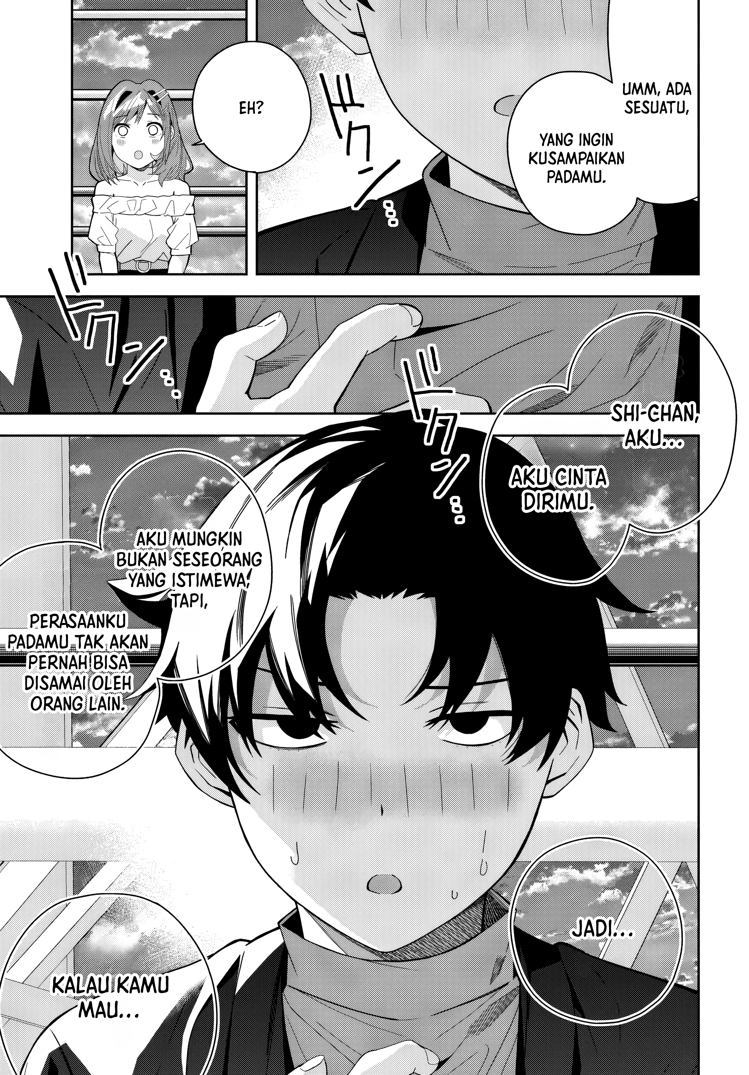 Classmate no Moto Idol ga, Tonikaku Kyodou Fushin nan desu. Chapter 22 - halaman 17