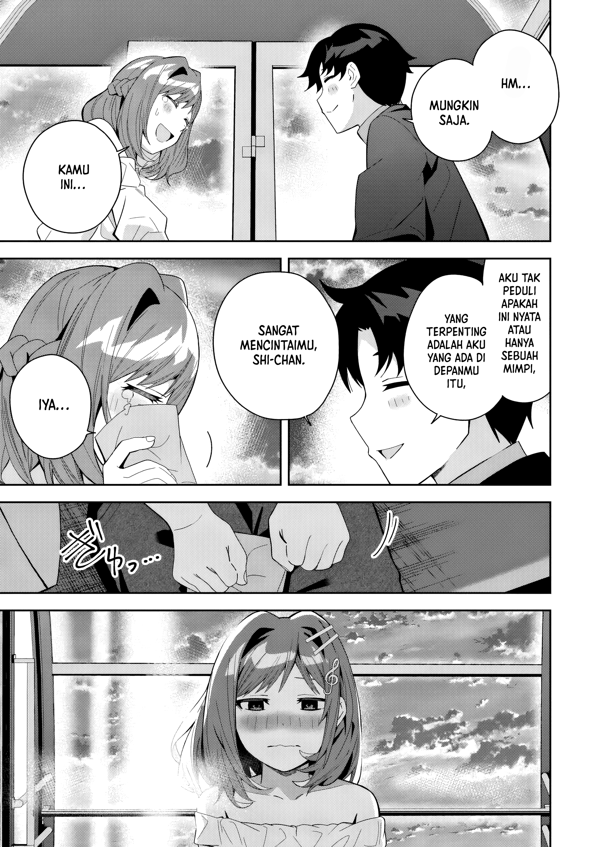 Classmate no Moto Idol ga, Tonikaku Kyodou Fushin nan desu. Chapter 22 - halaman 21