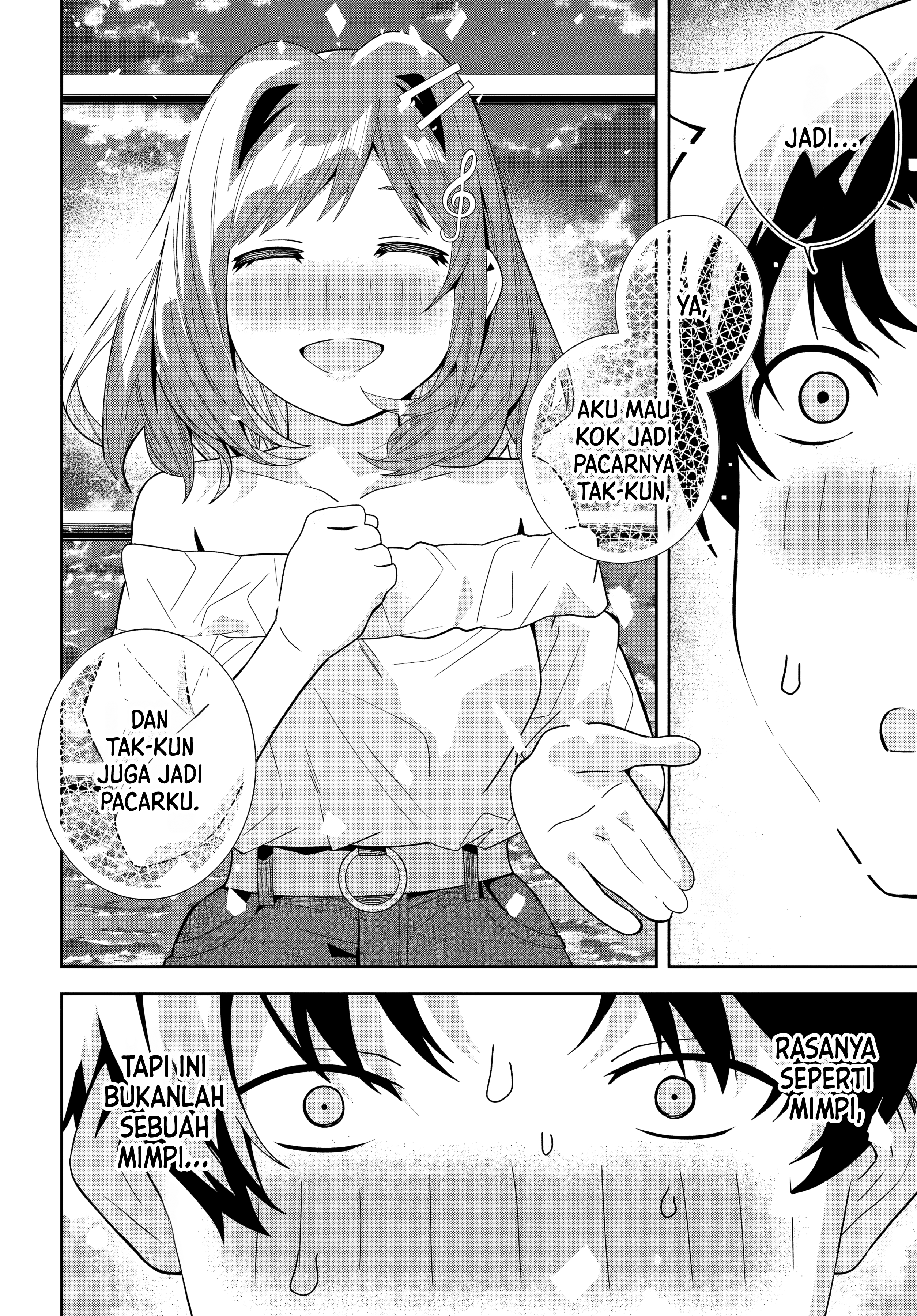 Classmate no Moto Idol ga, Tonikaku Kyodou Fushin nan desu. Chapter 22 - halaman 23
