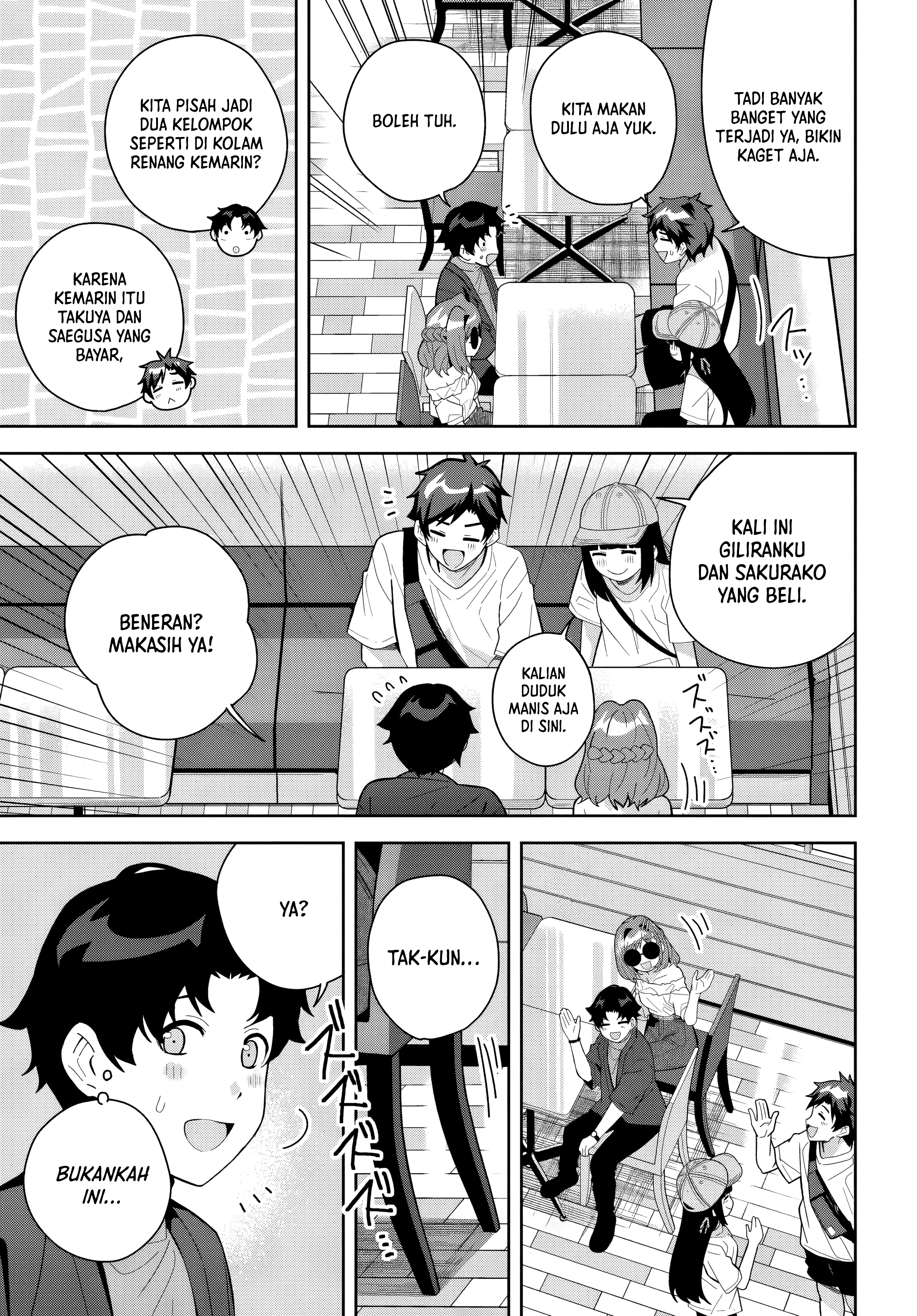 Classmate no Moto Idol ga, Tonikaku Kyodou Fushin nan desu. Chapter 22 - halaman 3