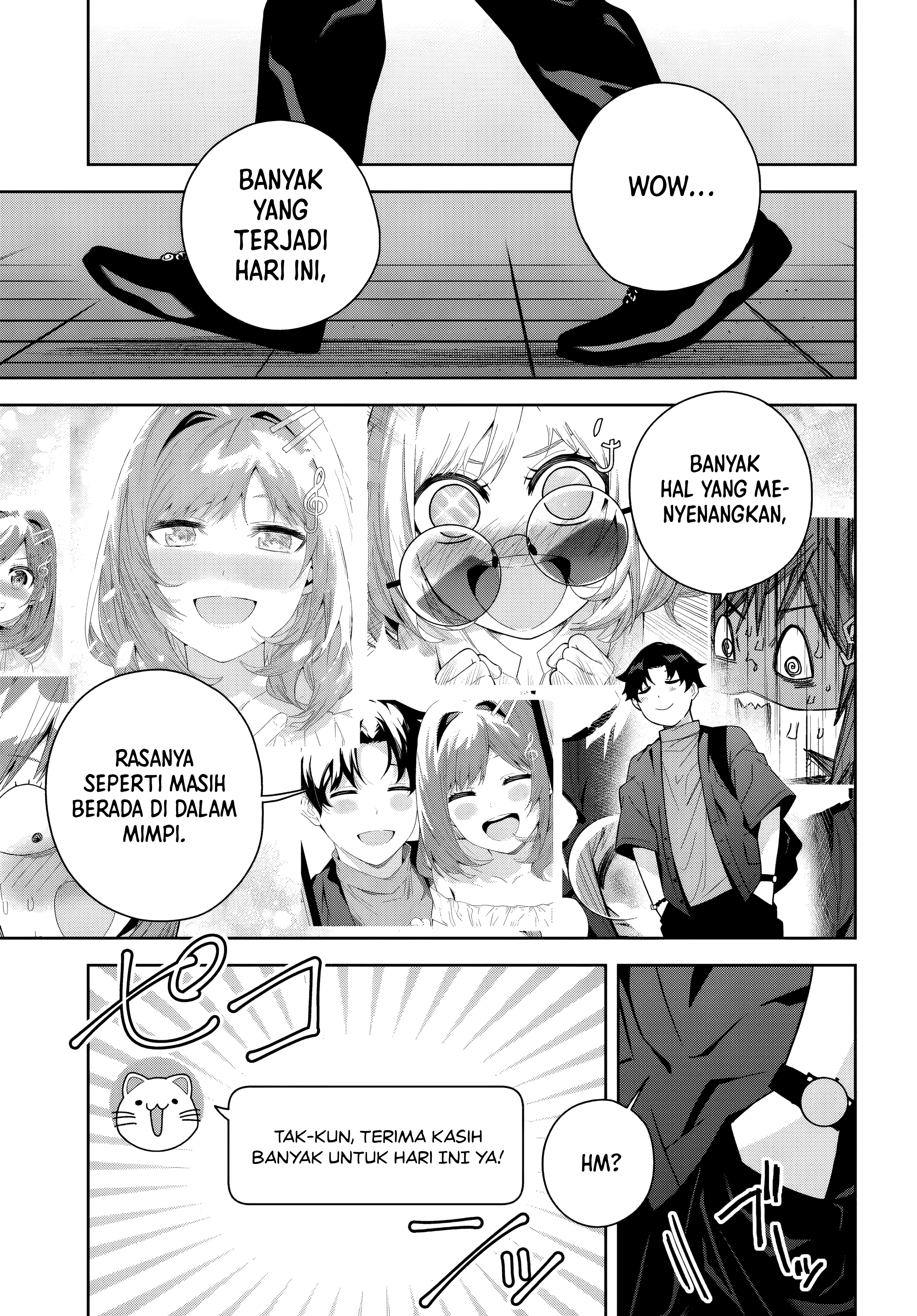 Classmate no Moto Idol ga, Tonikaku Kyodou Fushin nan desu. Chapter 22 - halaman 30
