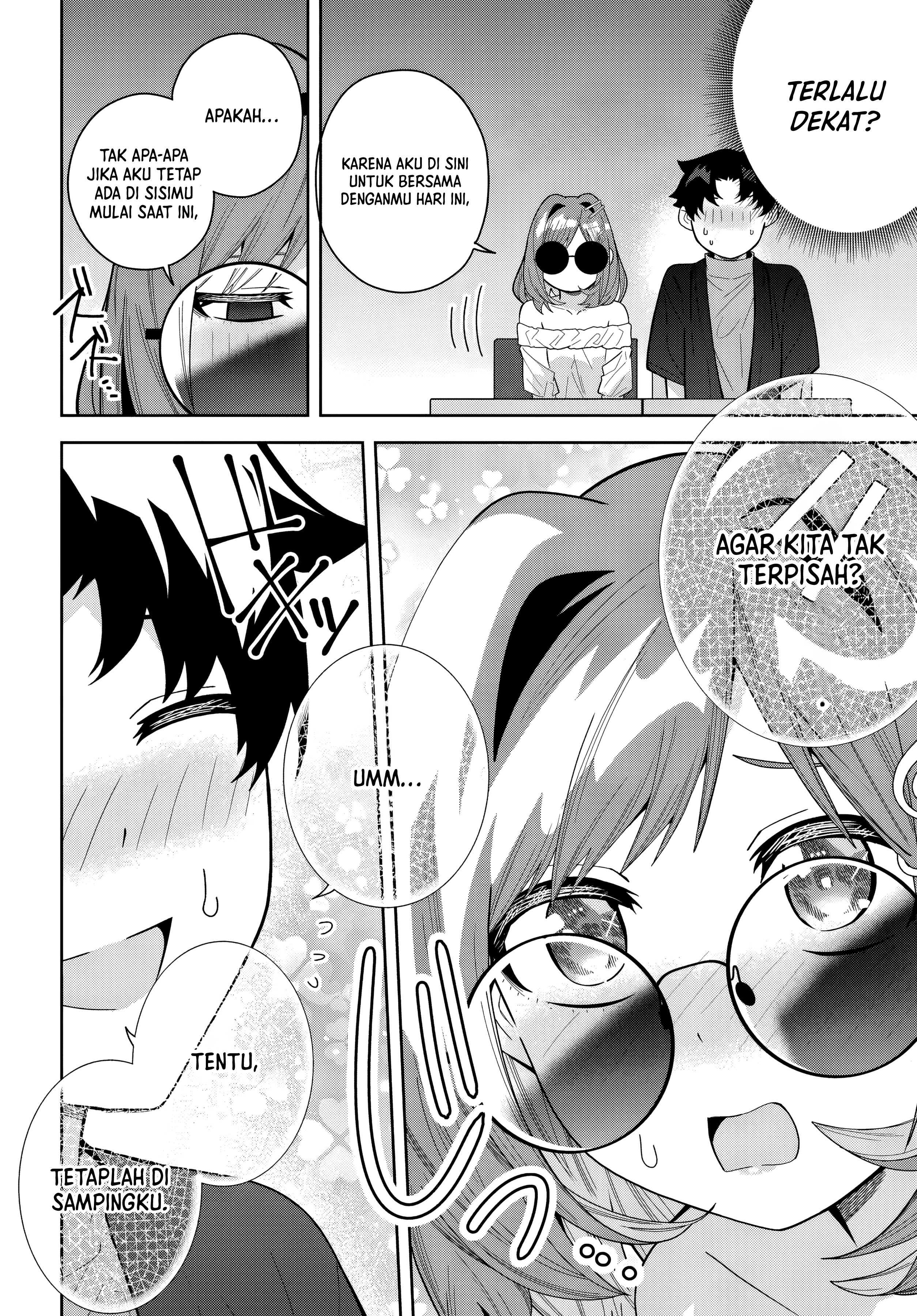 Classmate no Moto Idol ga, Tonikaku Kyodou Fushin nan desu. Chapter 22 - halaman 4