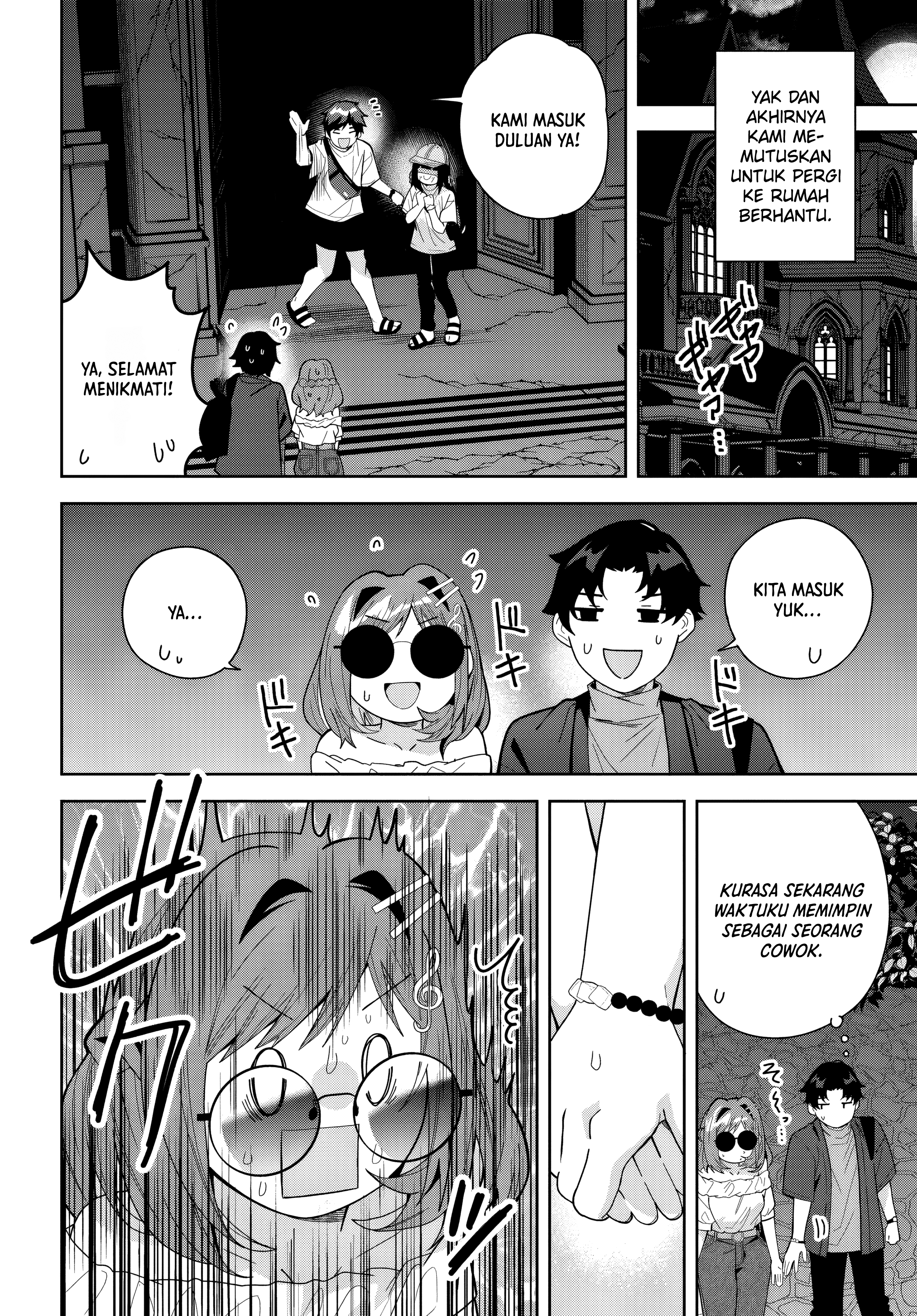 Classmate no Moto Idol ga, Tonikaku Kyodou Fushin nan desu. Chapter 22 - halaman 6