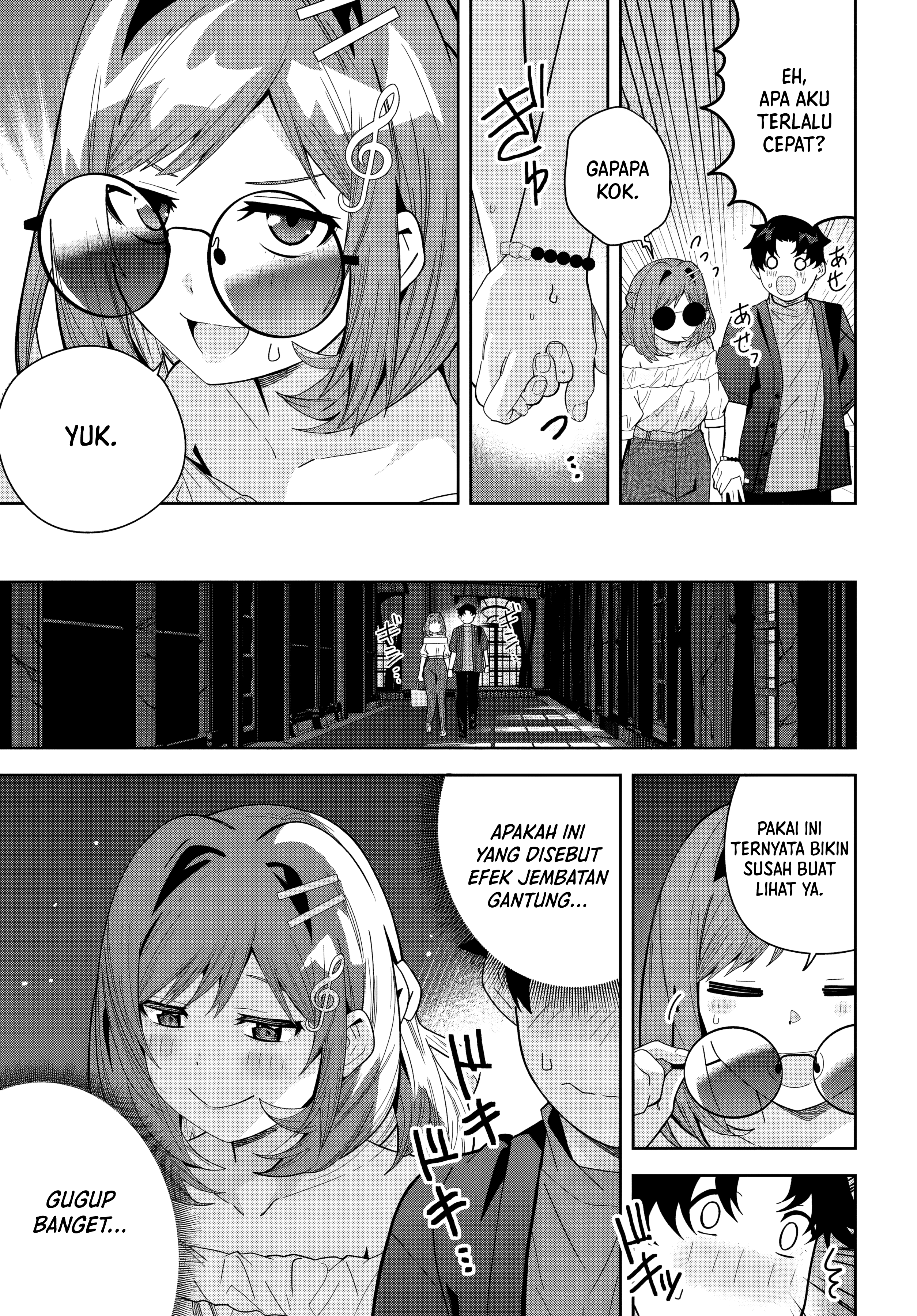 Classmate no Moto Idol ga, Tonikaku Kyodou Fushin nan desu. Chapter 22 - halaman 7