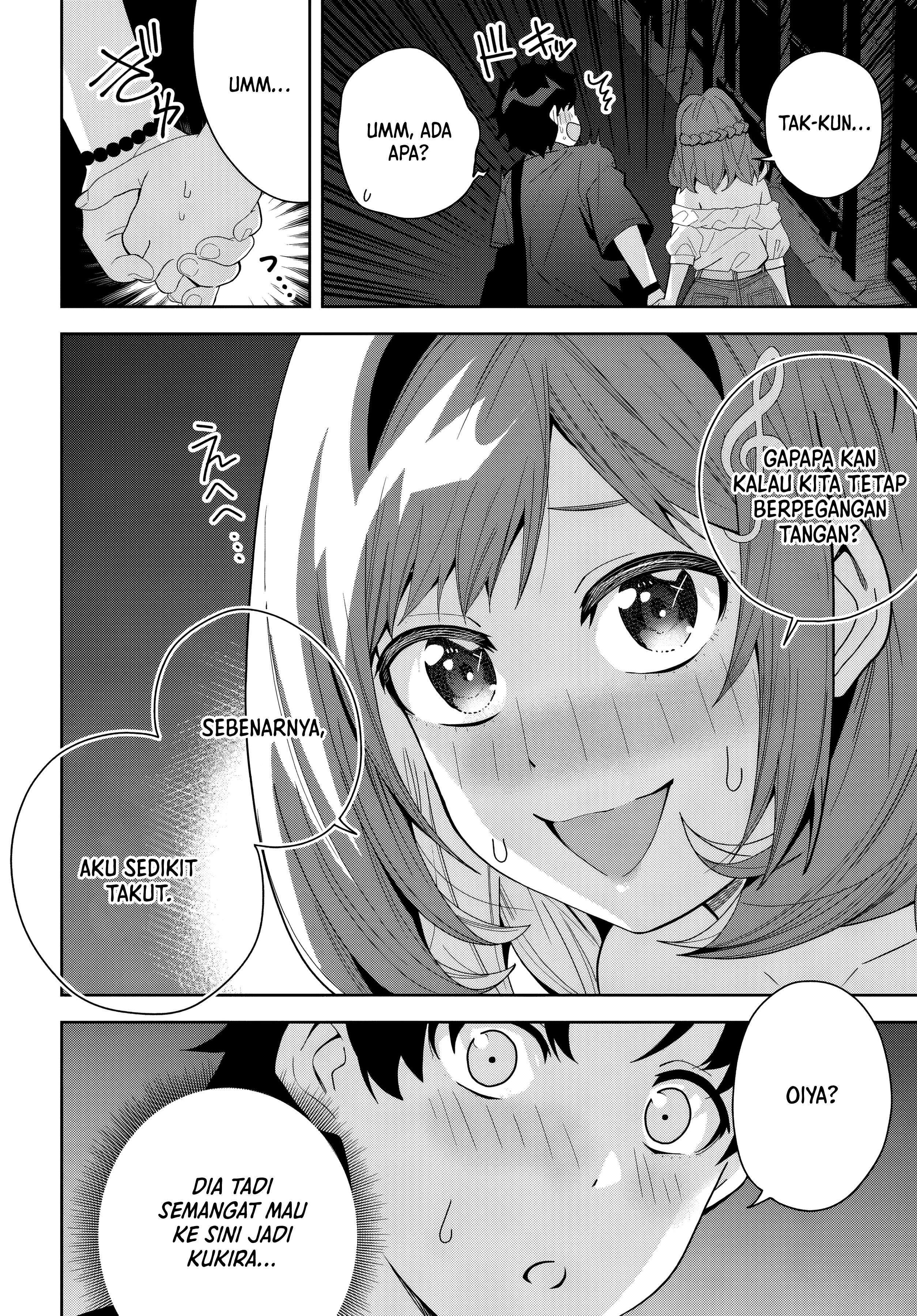 Classmate no Moto Idol ga, Tonikaku Kyodou Fushin nan desu. Chapter 22 - halaman 8
