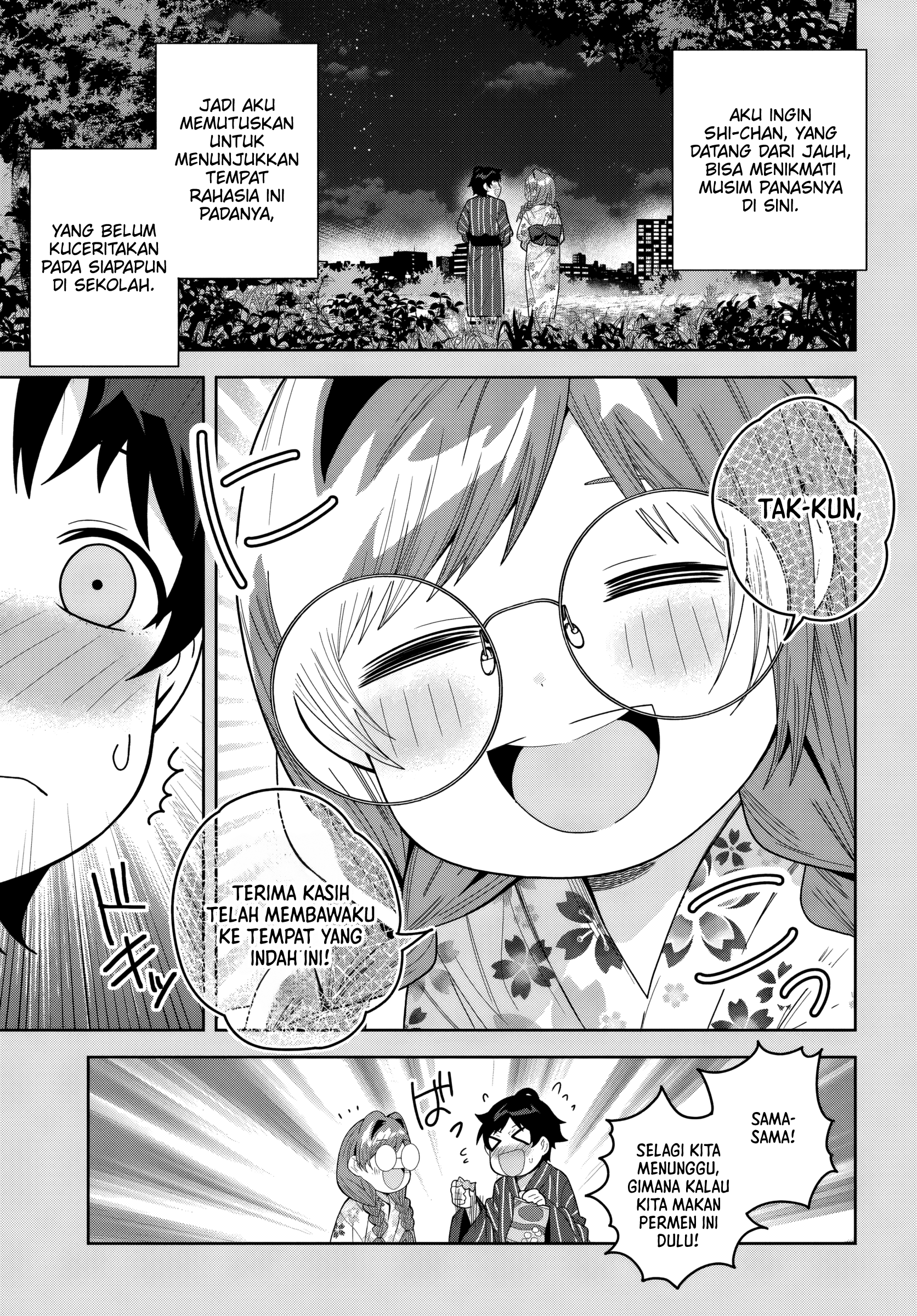 Classmate no Moto Idol ga, Tonikaku Kyodou Fushin nan desu. Chapter 23 - halaman 12