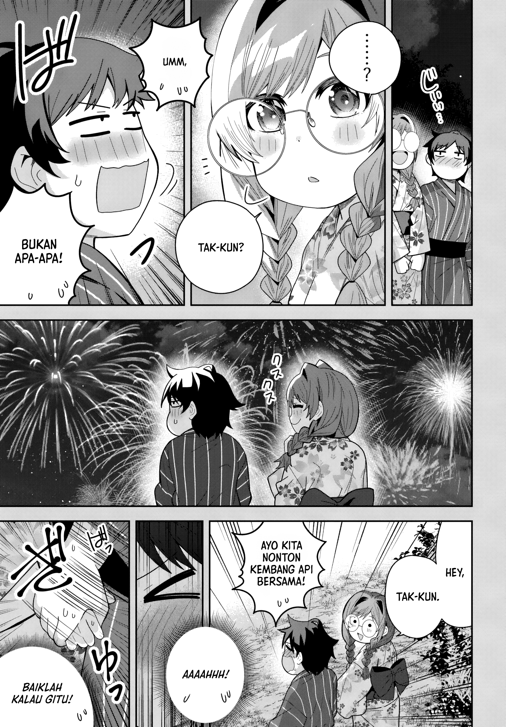 Classmate no Moto Idol ga, Tonikaku Kyodou Fushin nan desu. Chapter 23 - halaman 14