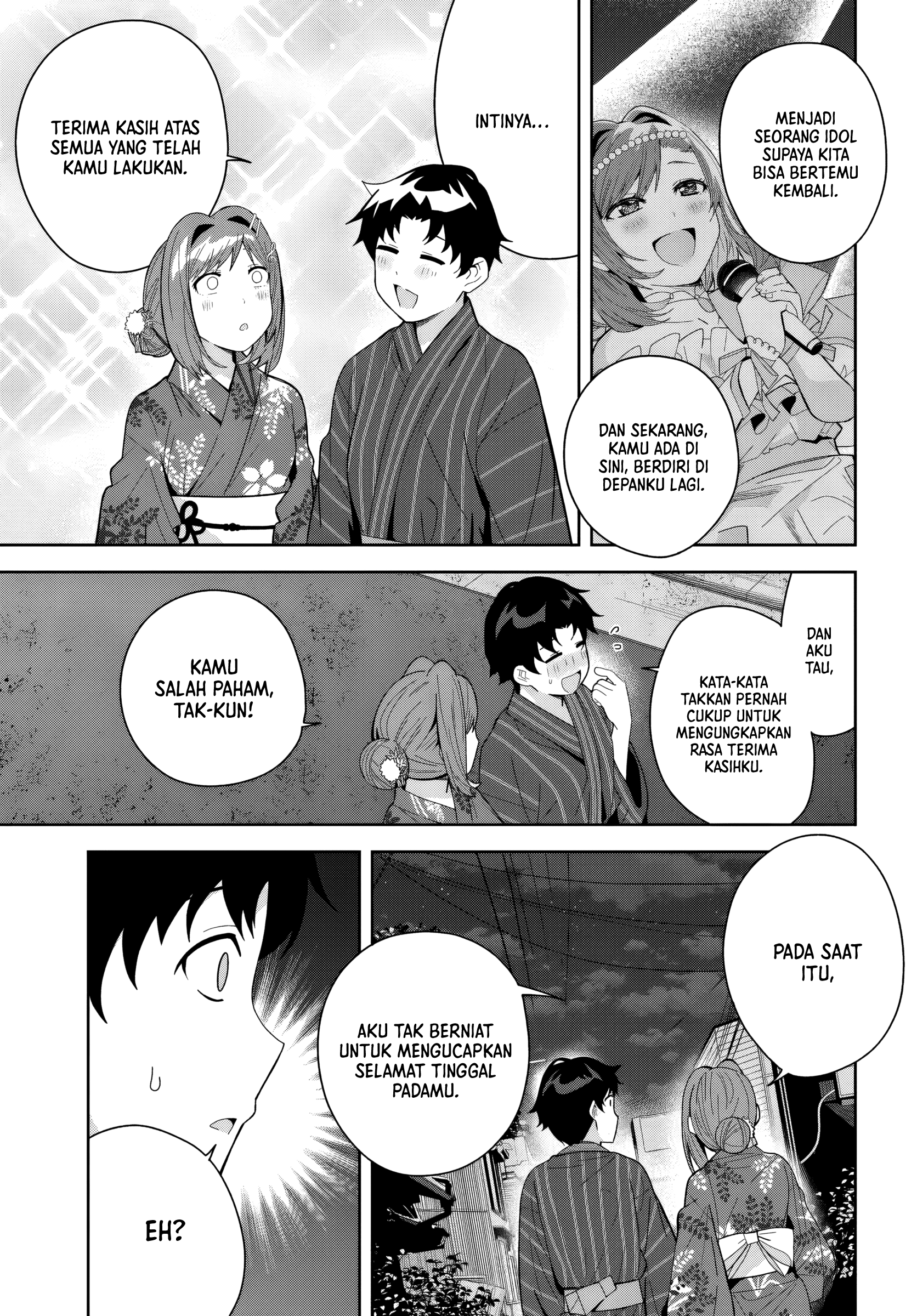 Classmate no Moto Idol ga, Tonikaku Kyodou Fushin nan desu. Chapter 23 - halaman 29