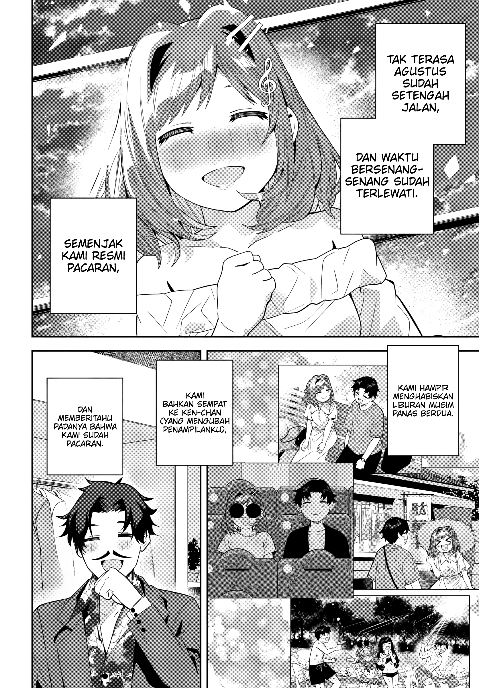 Classmate no Moto Idol ga, Tonikaku Kyodou Fushin nan desu. Chapter 23 - halaman 3