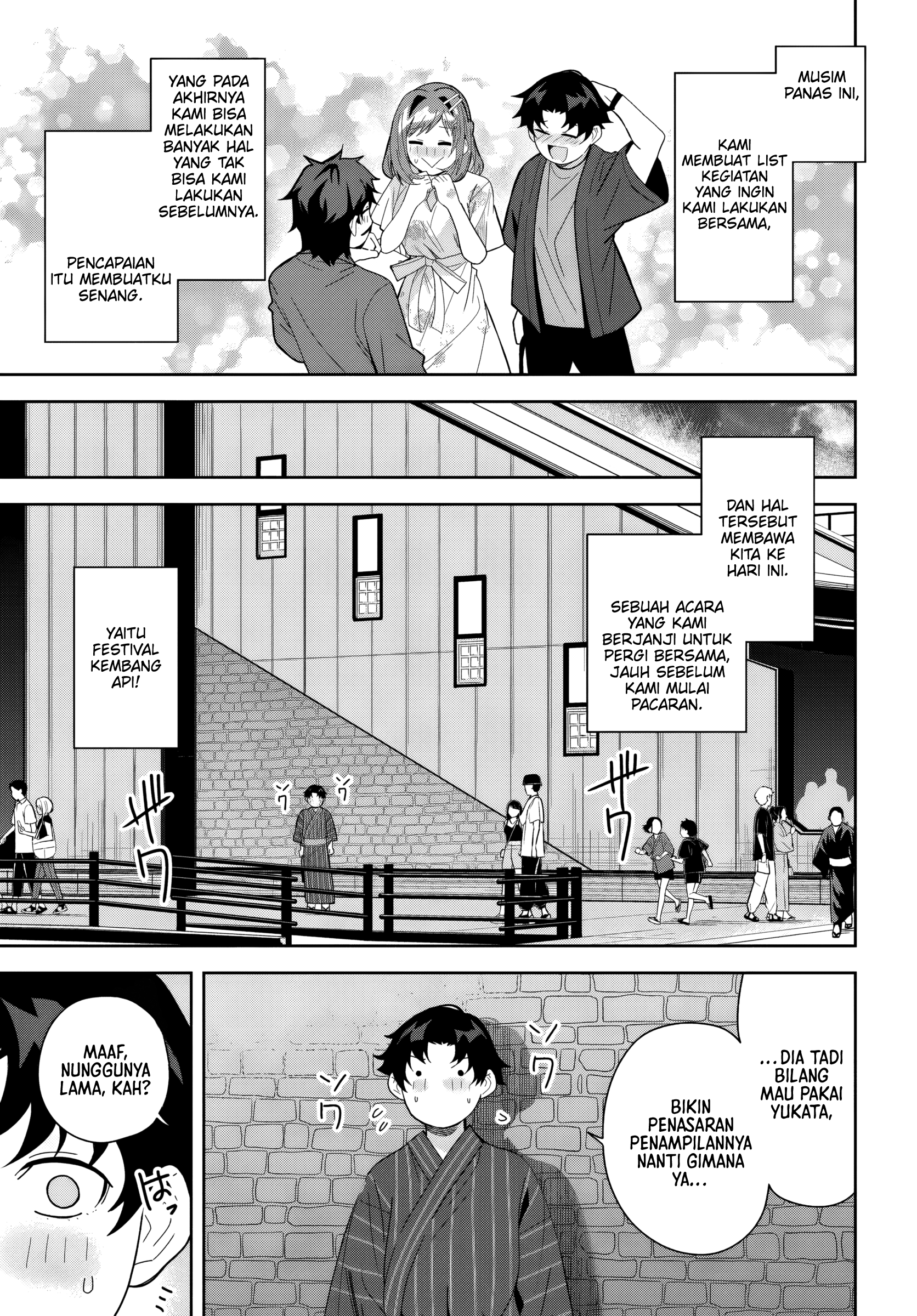 Classmate no Moto Idol ga, Tonikaku Kyodou Fushin nan desu. Chapter 23 - halaman 4