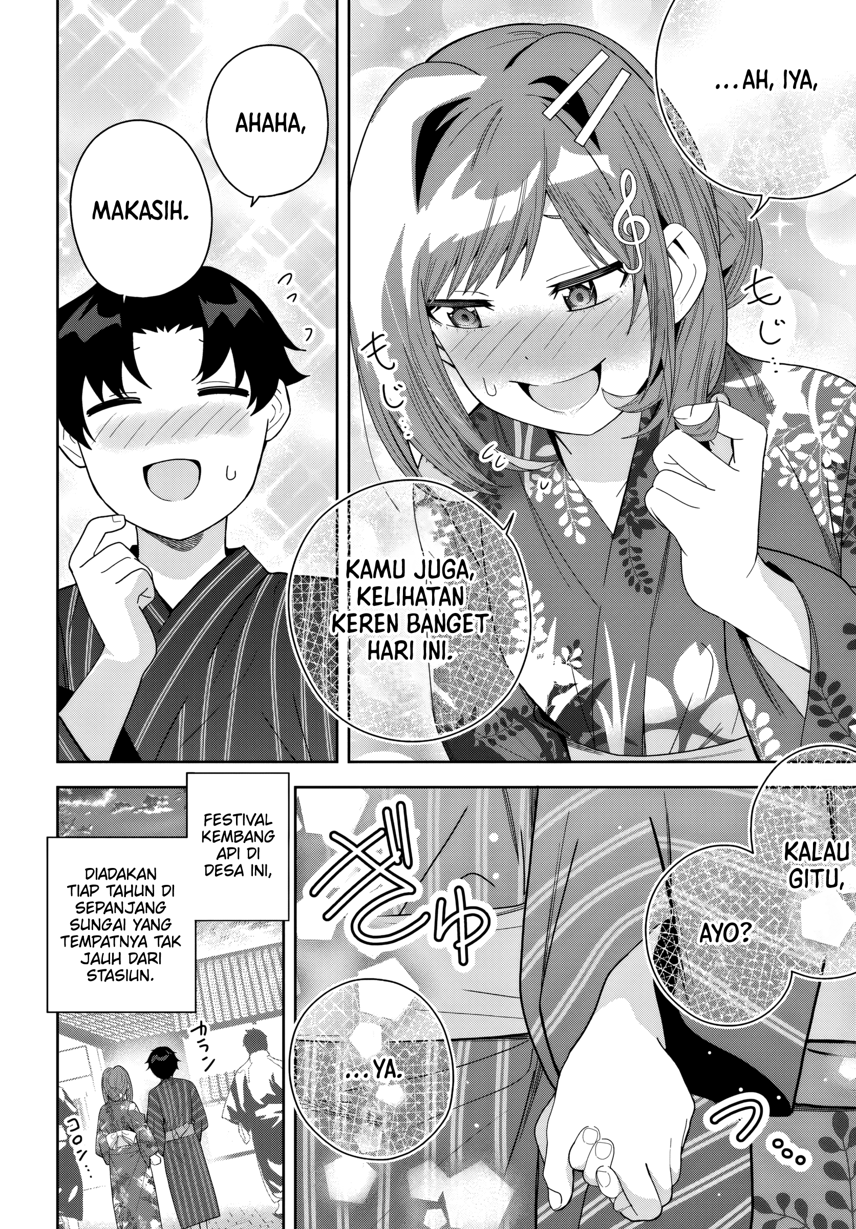 Classmate no Moto Idol ga, Tonikaku Kyodou Fushin nan desu. Chapter 23 - halaman 7