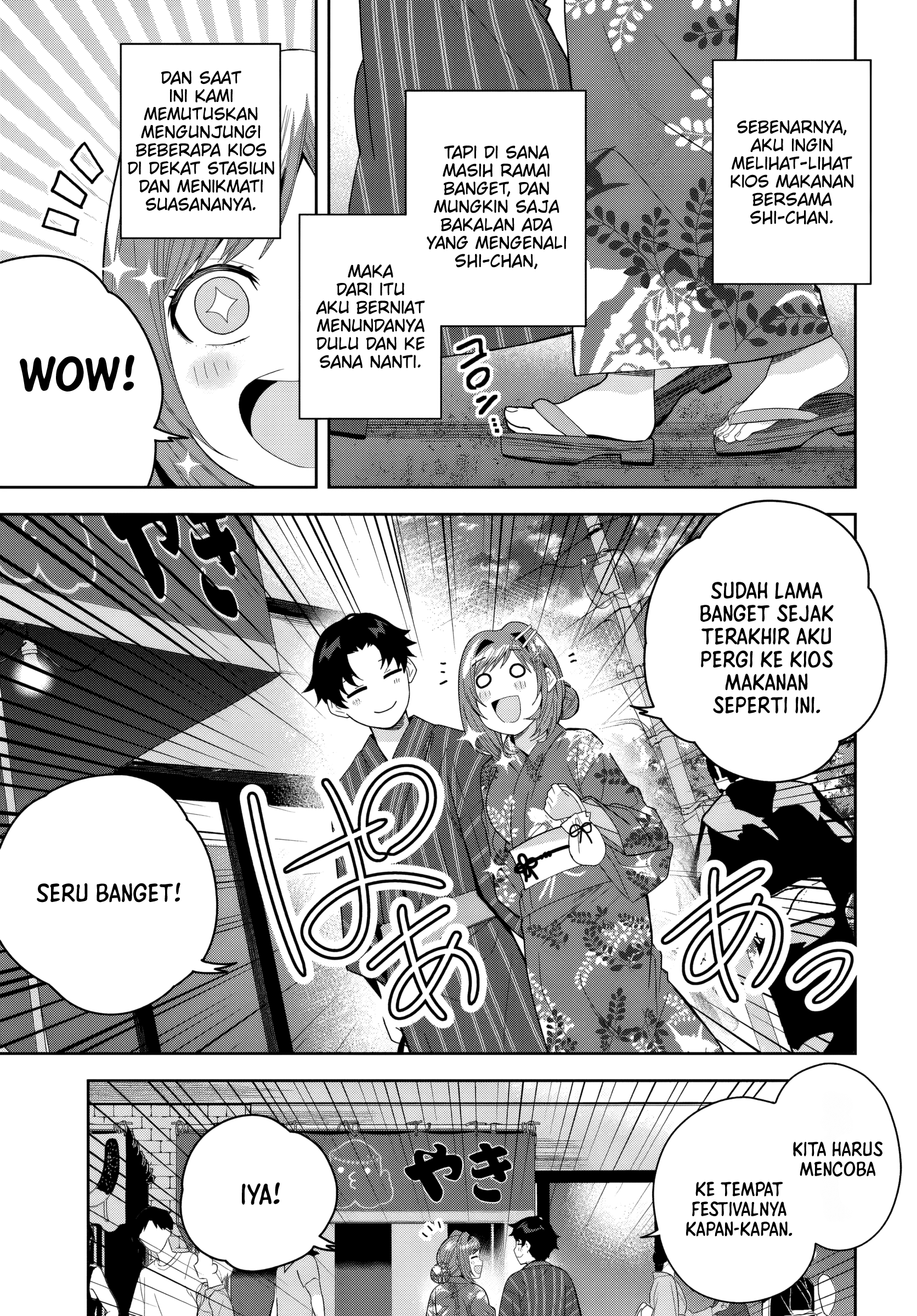 Classmate no Moto Idol ga, Tonikaku Kyodou Fushin nan desu. Chapter 23 - halaman 8