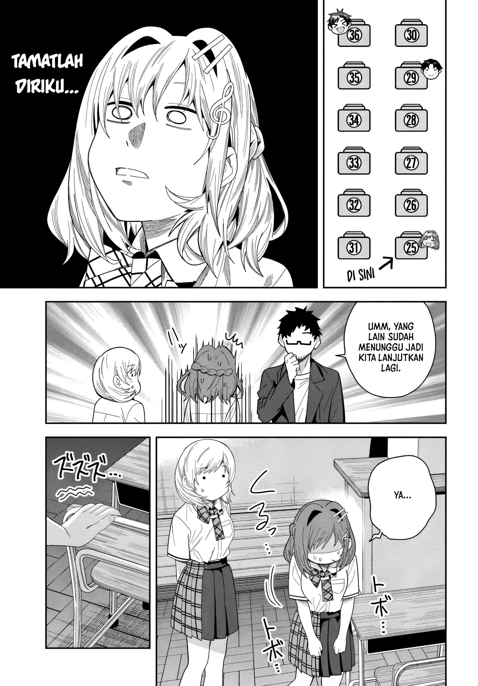 Classmate no Moto Idol ga, Tonikaku Kyodou Fushin nan desu. Chapter 24 - halaman 19