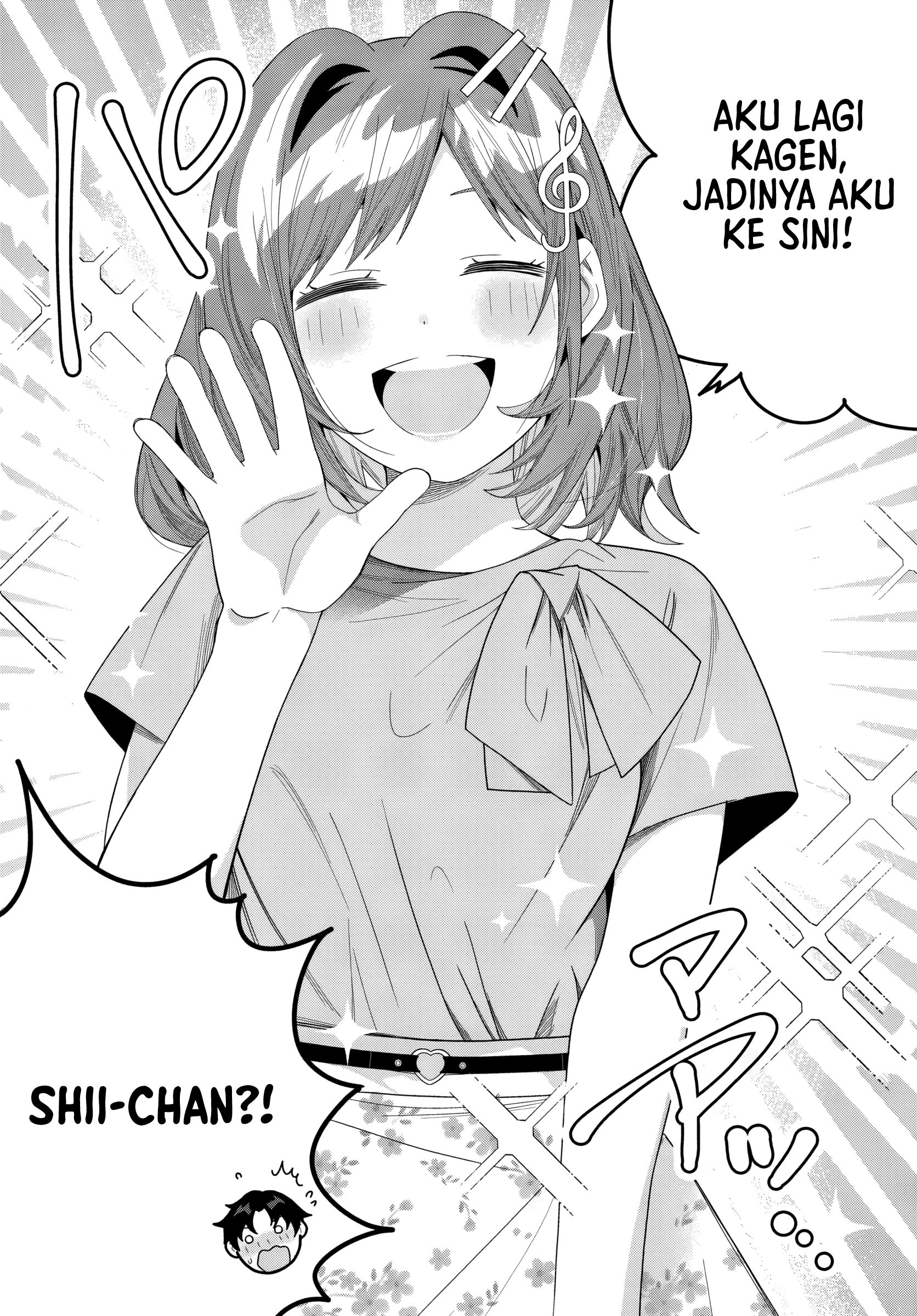 Classmate no Moto Idol ga, Tonikaku Kyodou Fushin nan desu. Chapter 24 - halaman 2
