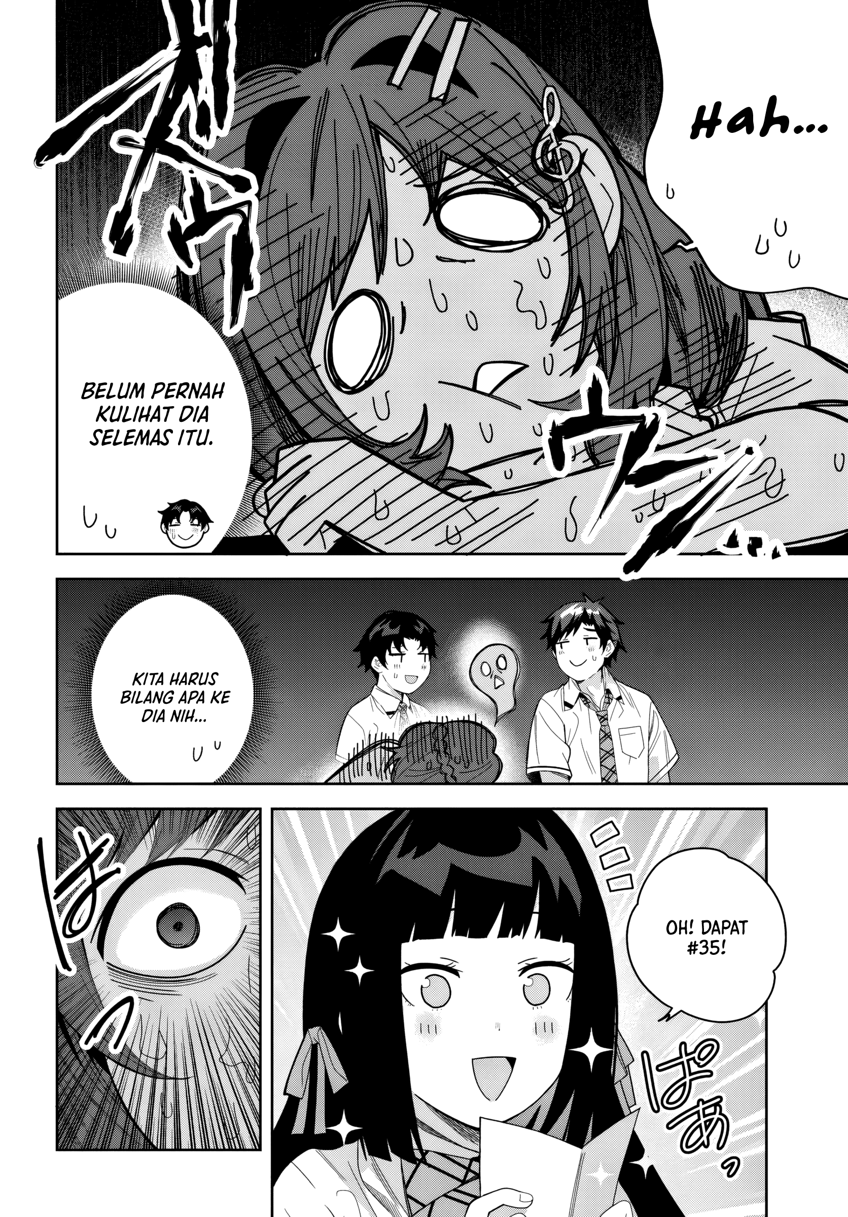 Classmate no Moto Idol ga, Tonikaku Kyodou Fushin nan desu. Chapter 24 - halaman 20