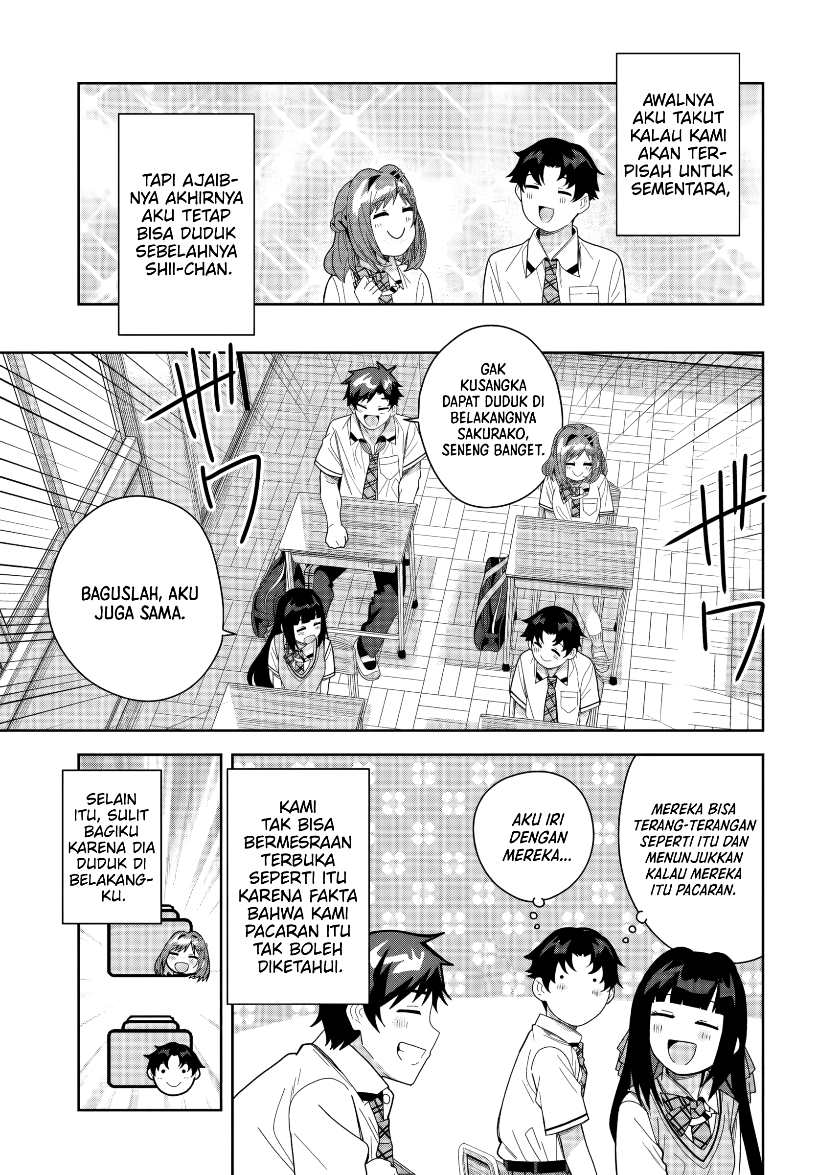 Classmate no Moto Idol ga, Tonikaku Kyodou Fushin nan desu. Chapter 24 - halaman 23