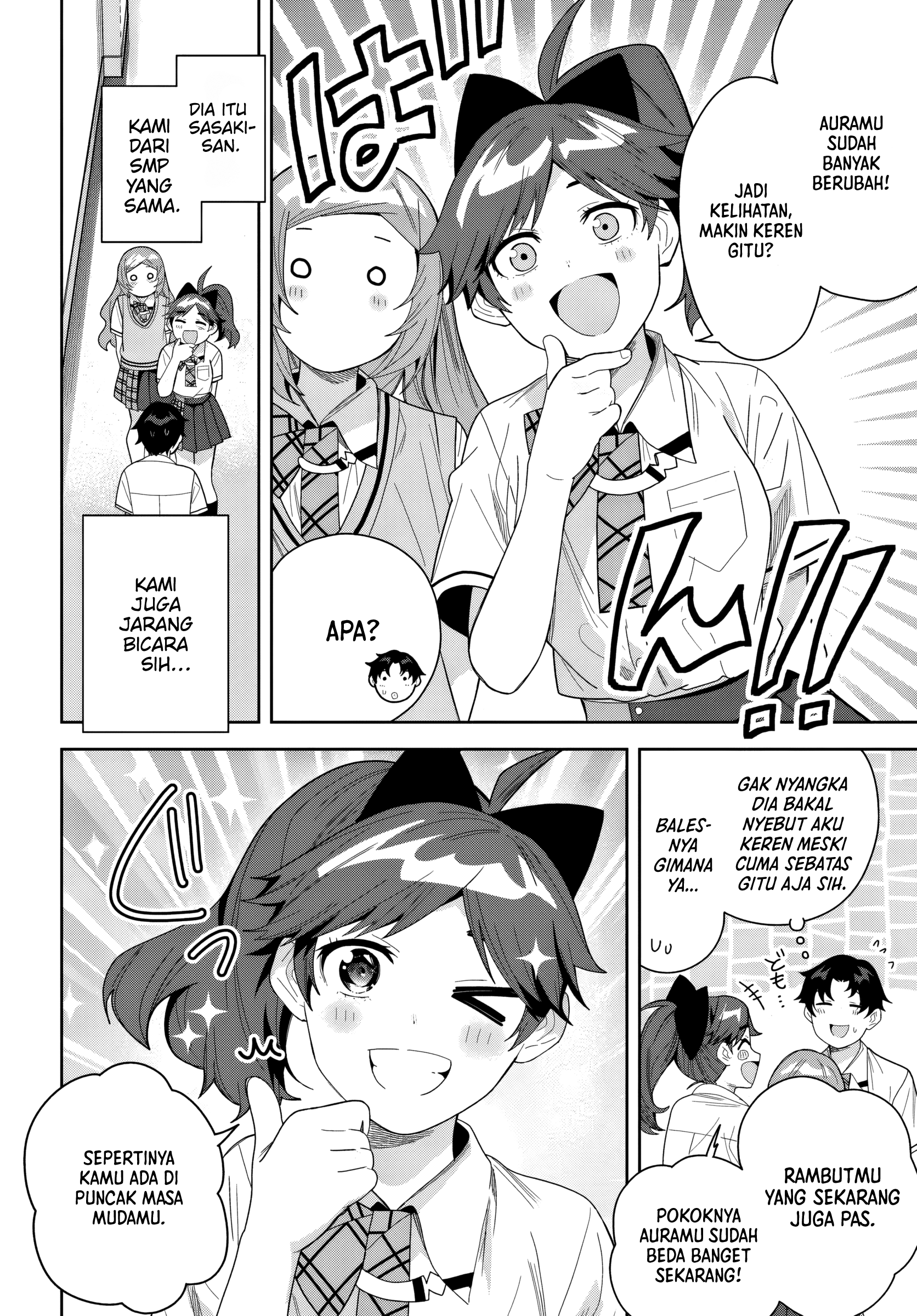 Classmate no Moto Idol ga, Tonikaku Kyodou Fushin nan desu. Chapter 24 - halaman 28